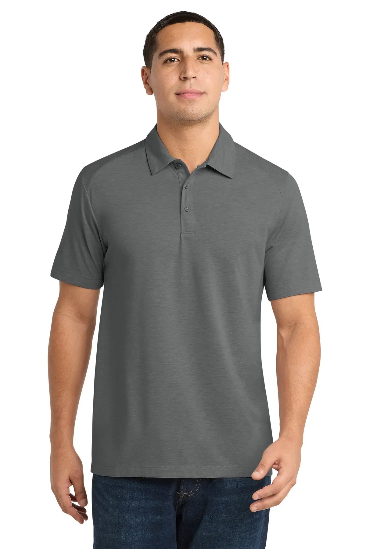Sport-Tek ® PosiCharge ® Tri-Blend Wicking Polo #ST405Game Over Merch