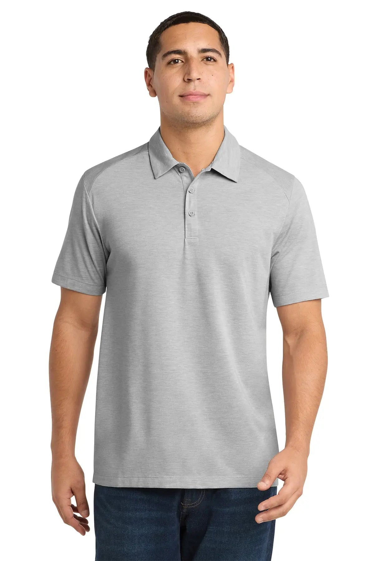 Sport-Tek ® PosiCharge ® Tri-Blend Wicking Polo #ST405Game Over Merch