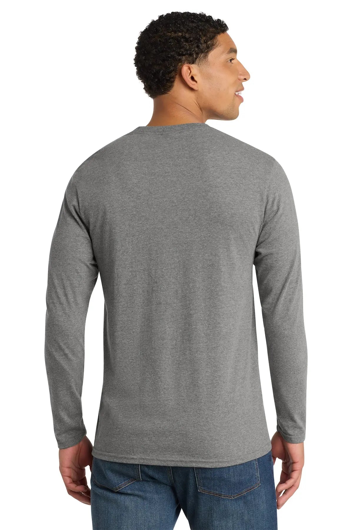 Port & Co™ Long Sleeve Fan Favorite™ Blend Tee #PC455LS