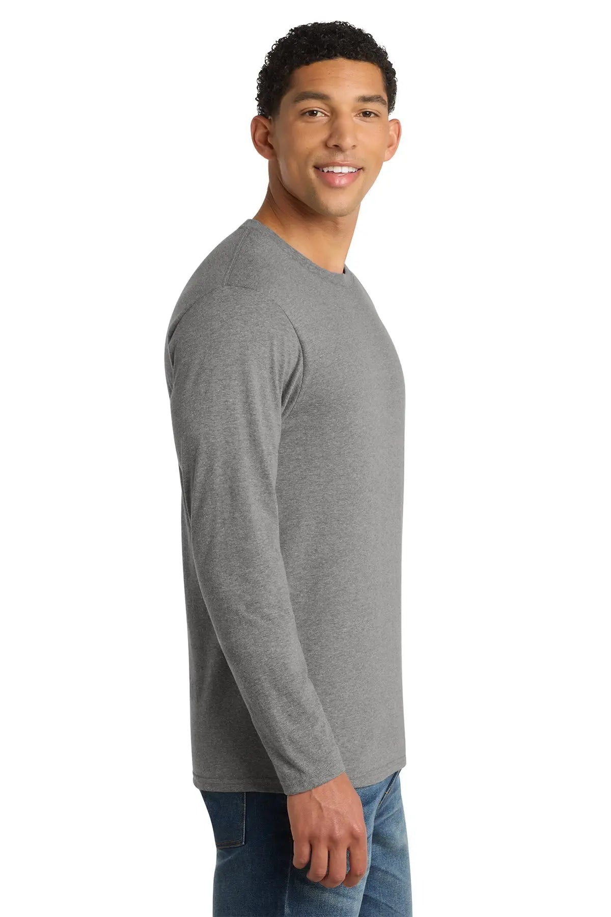 Port & Co™ Long Sleeve Fan Favorite™ Blend Tee #PC455LS