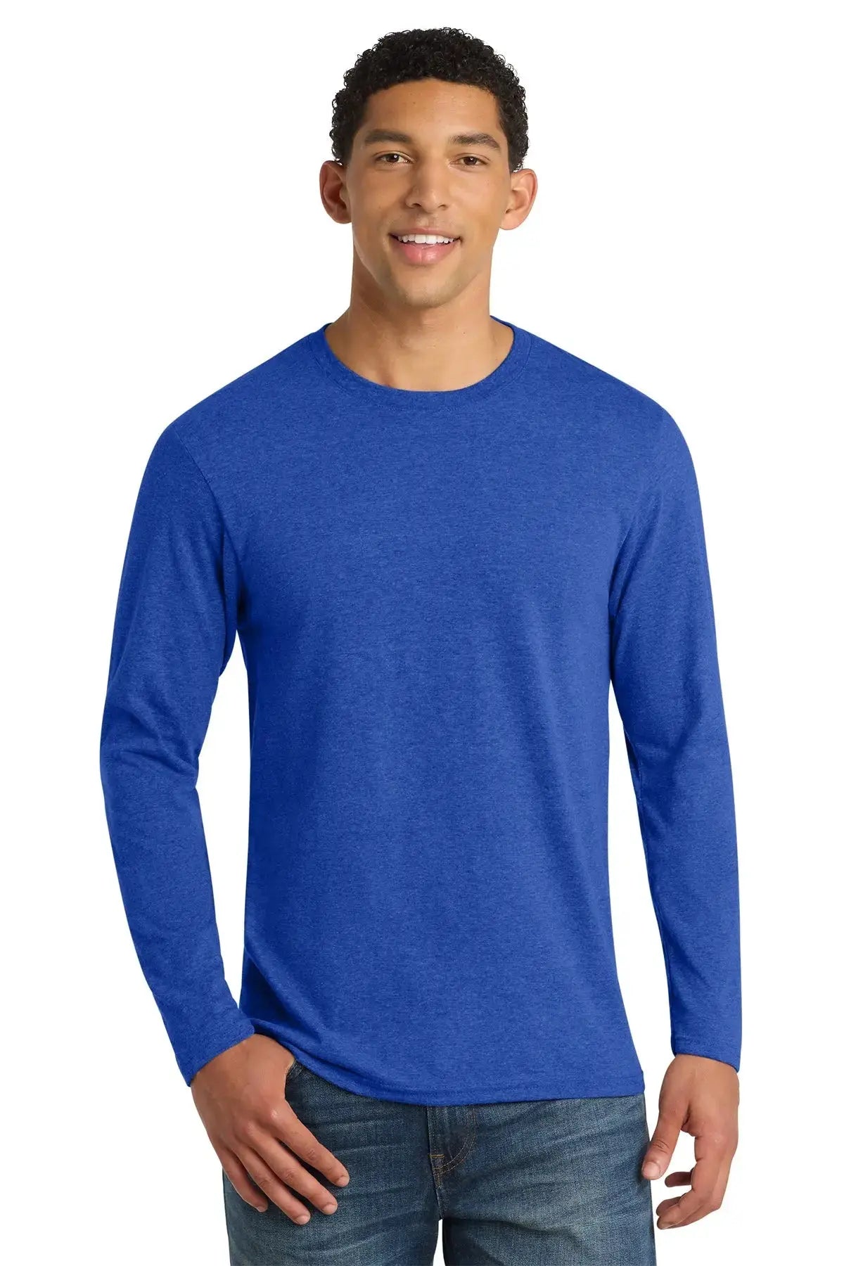 Port & Co™ Long Sleeve Fan Favorite™ Blend Tee #PC455LS Game Over Merch