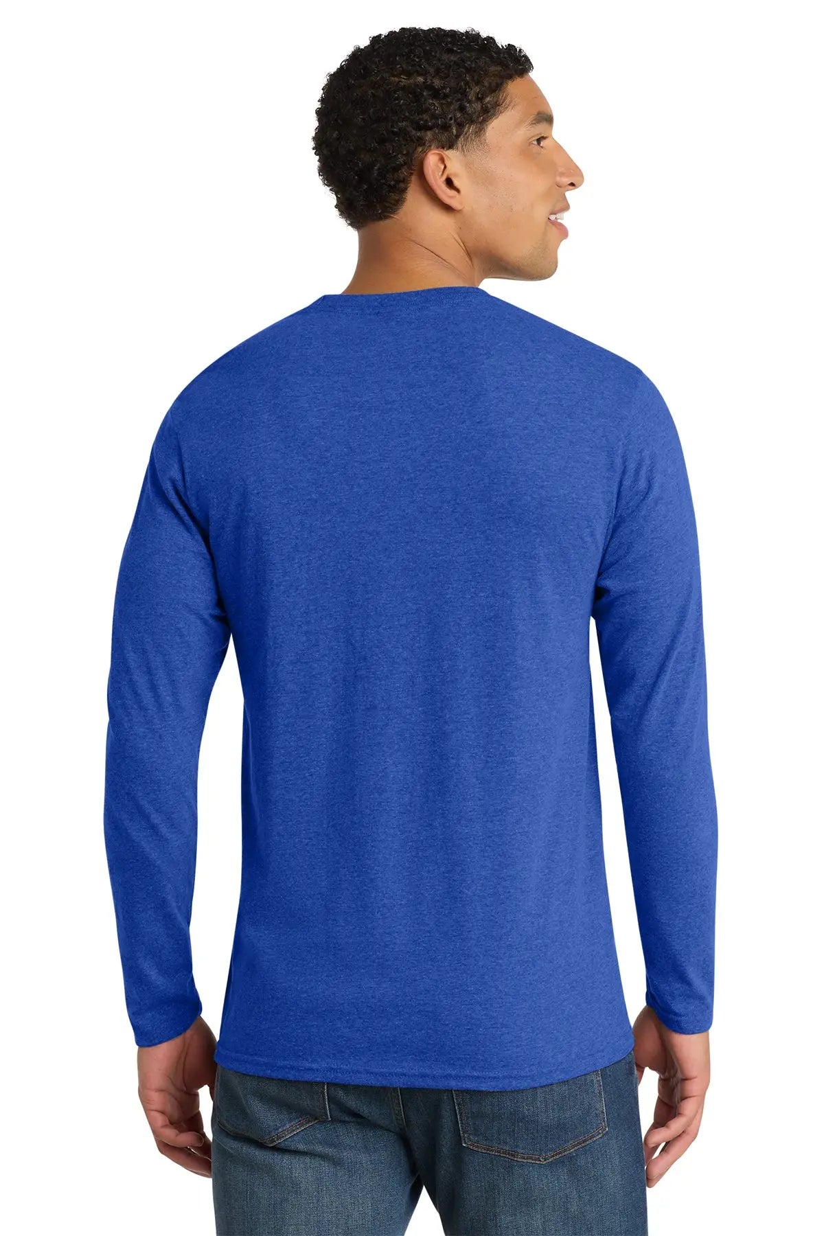 Port & Co™ Long Sleeve Fan Favorite™ Blend Tee #PC455LS