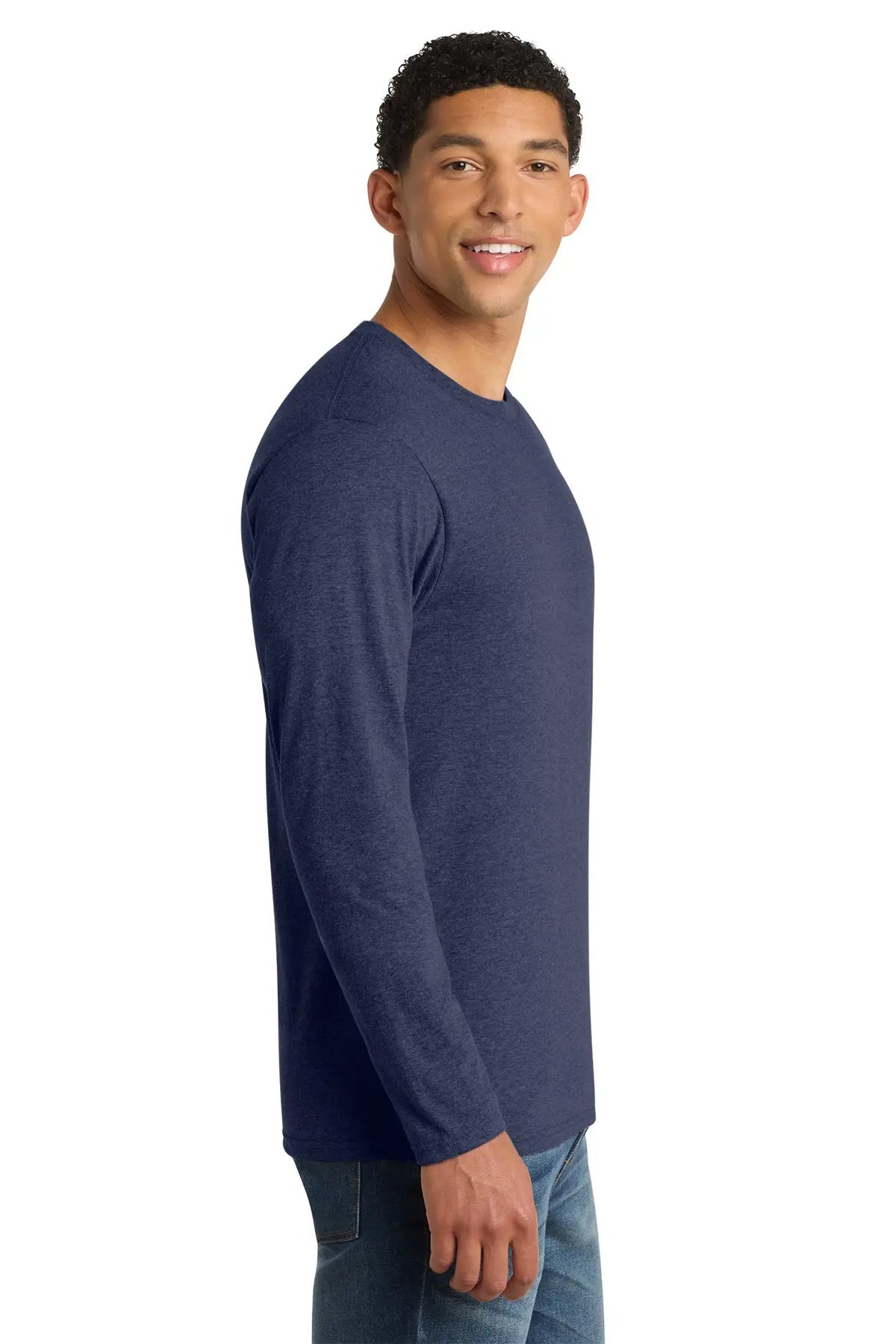 Port & Co™ Long Sleeve Fan Favorite™ Blend Tee #PC455LS