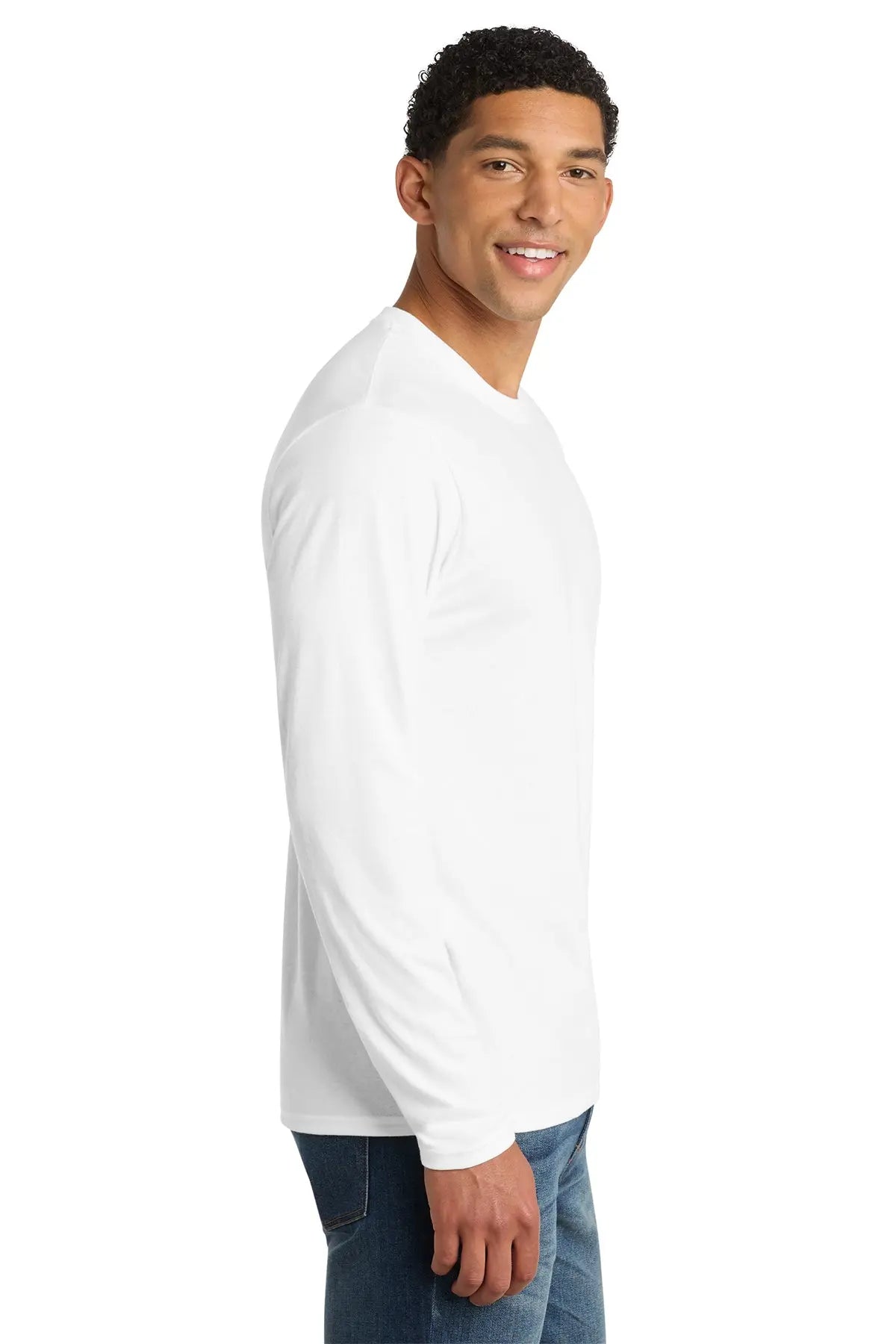 Port & Co™ Long Sleeve Fan Favorite™ Blend Tee #PC455LS