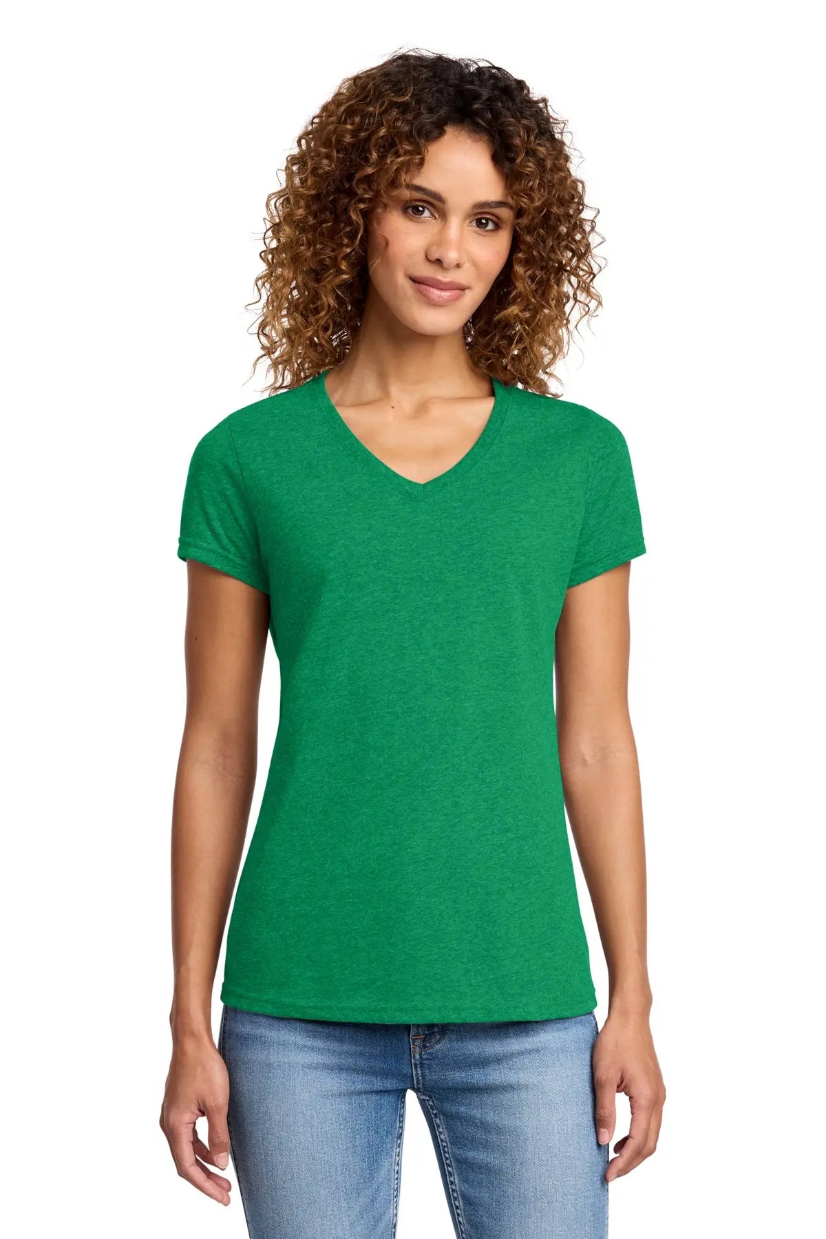 Port & Co™ Women's Fan Favorite™ Blend V-Neck Tee #LPC455V