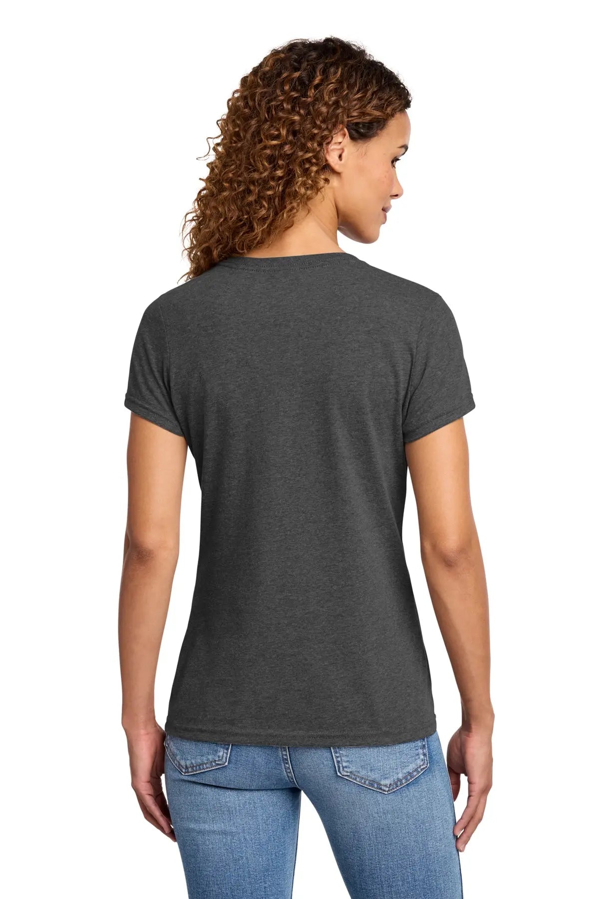 Port & Co™ Women's Fan Favorite™ Blend V-Neck Tee #LPC455V