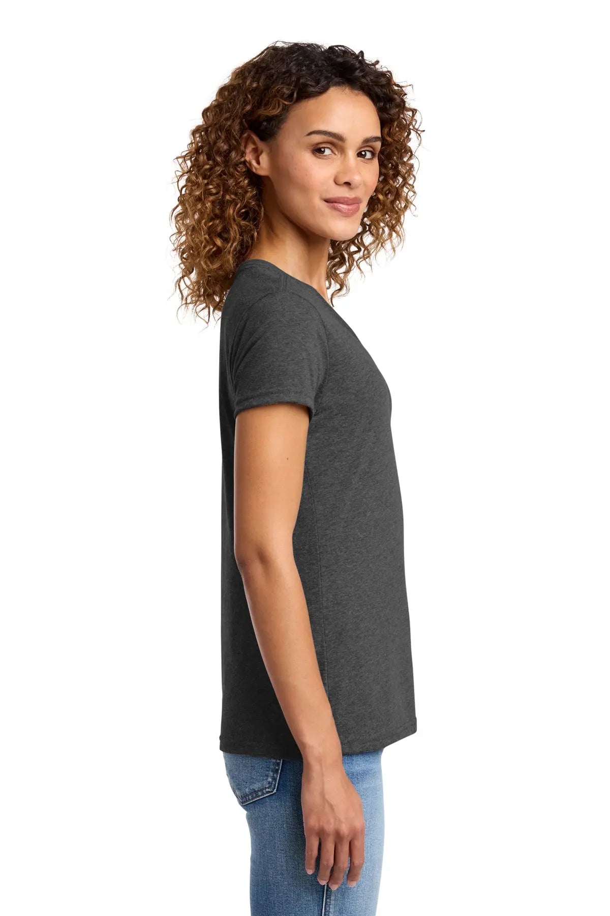 Port & Co™ Women's Fan Favorite™ Blend V-Neck Tee #LPC455V