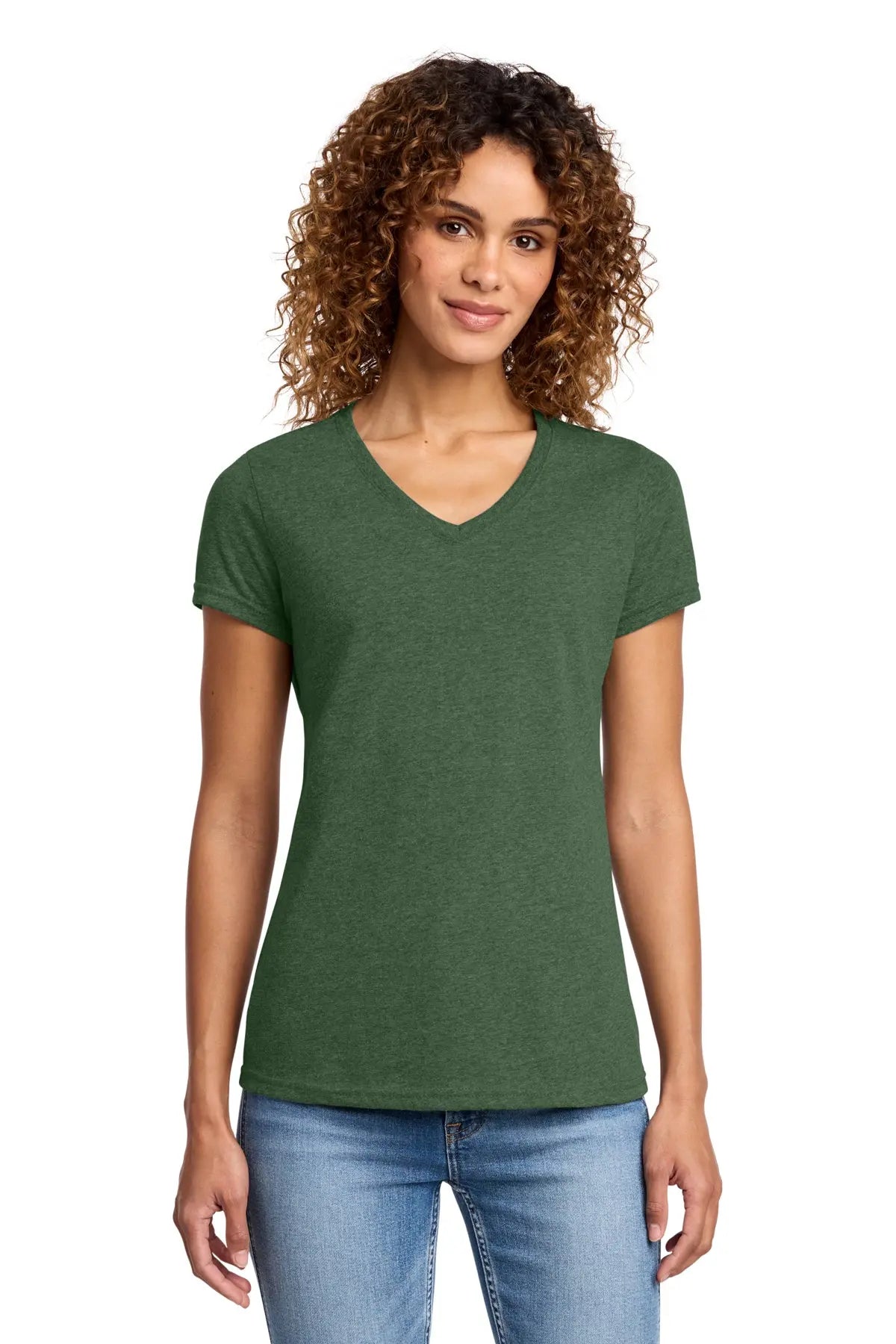 Port & Co™ Women's Fan Favorite™ Blend V-Neck Tee #LPC455V
