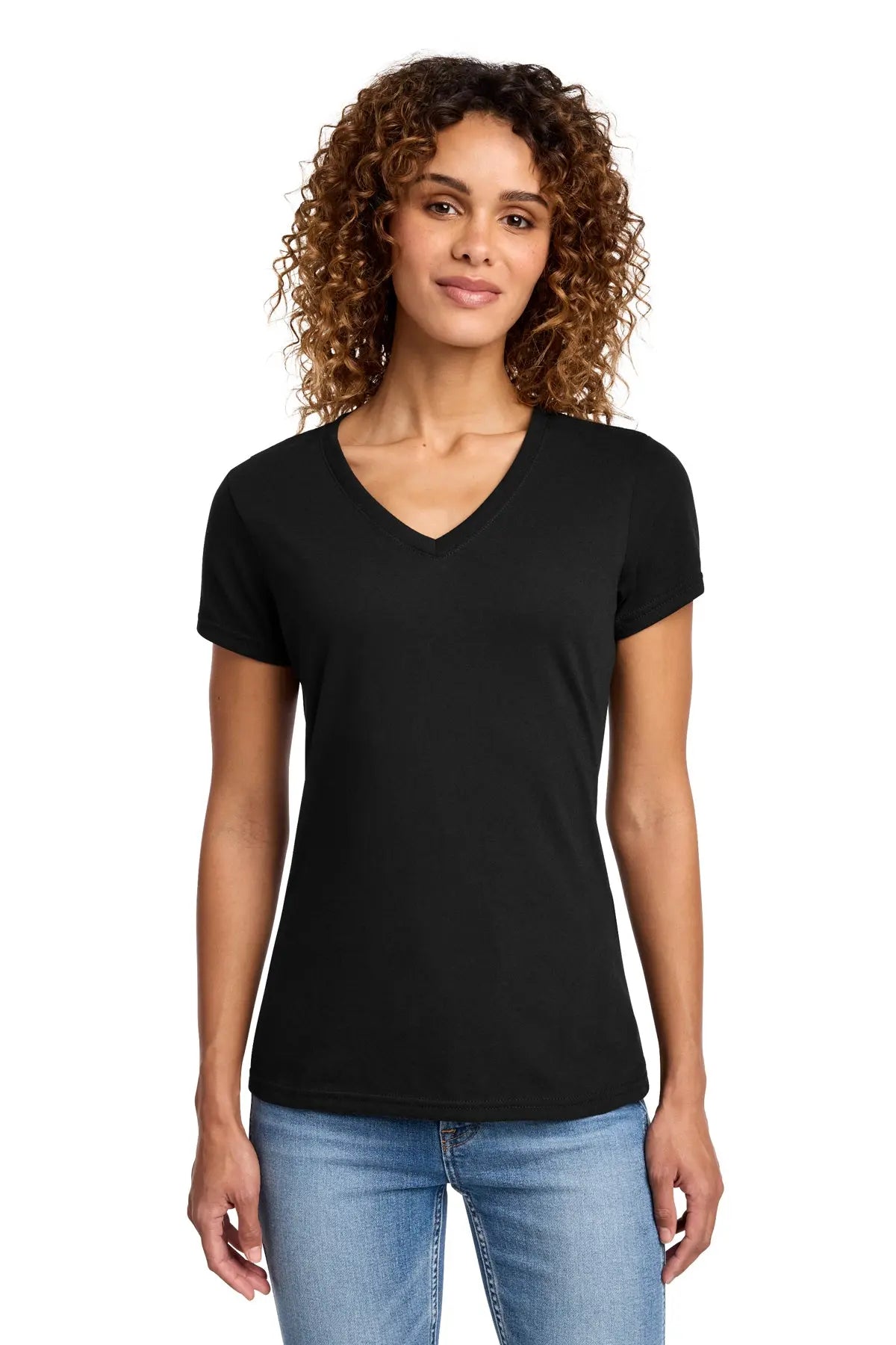 Port & Co™ Women's Fan Favorite™ Blend V-Neck Tee #LPC455V