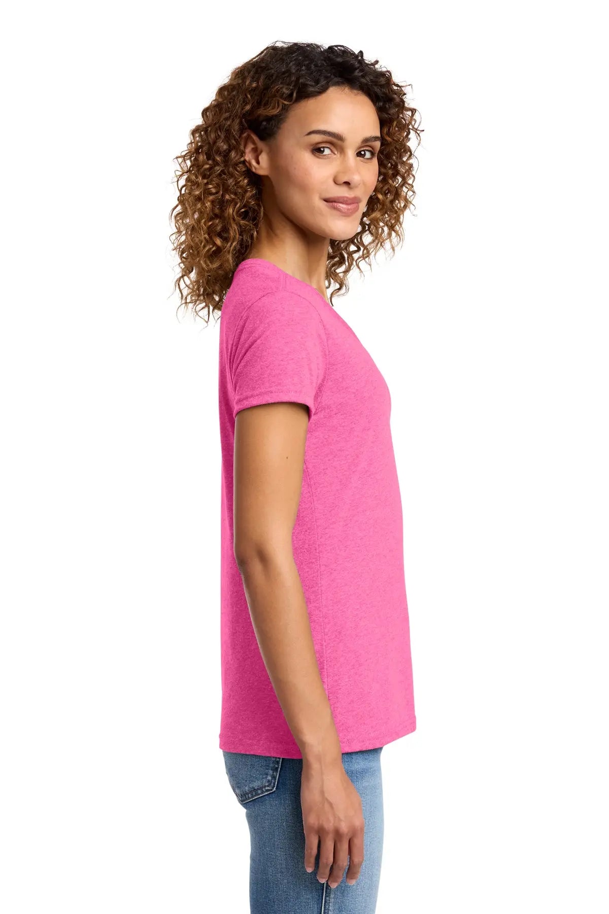 Port & Co™ Women's Fan Favorite™ Blend V-Neck Tee #LPC455V