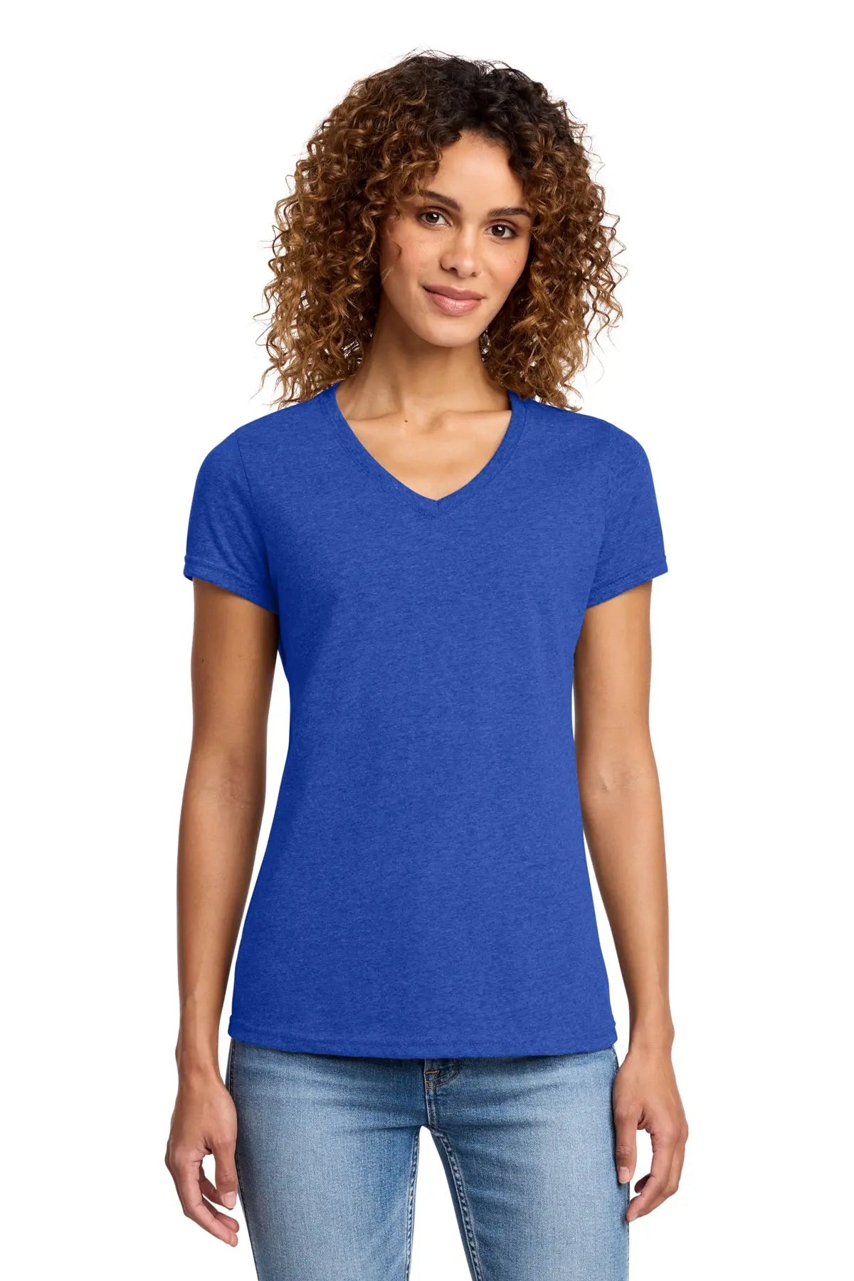 Port & Co™ Women's Fan Favorite™ Blend V-Neck Tee #LPC455V