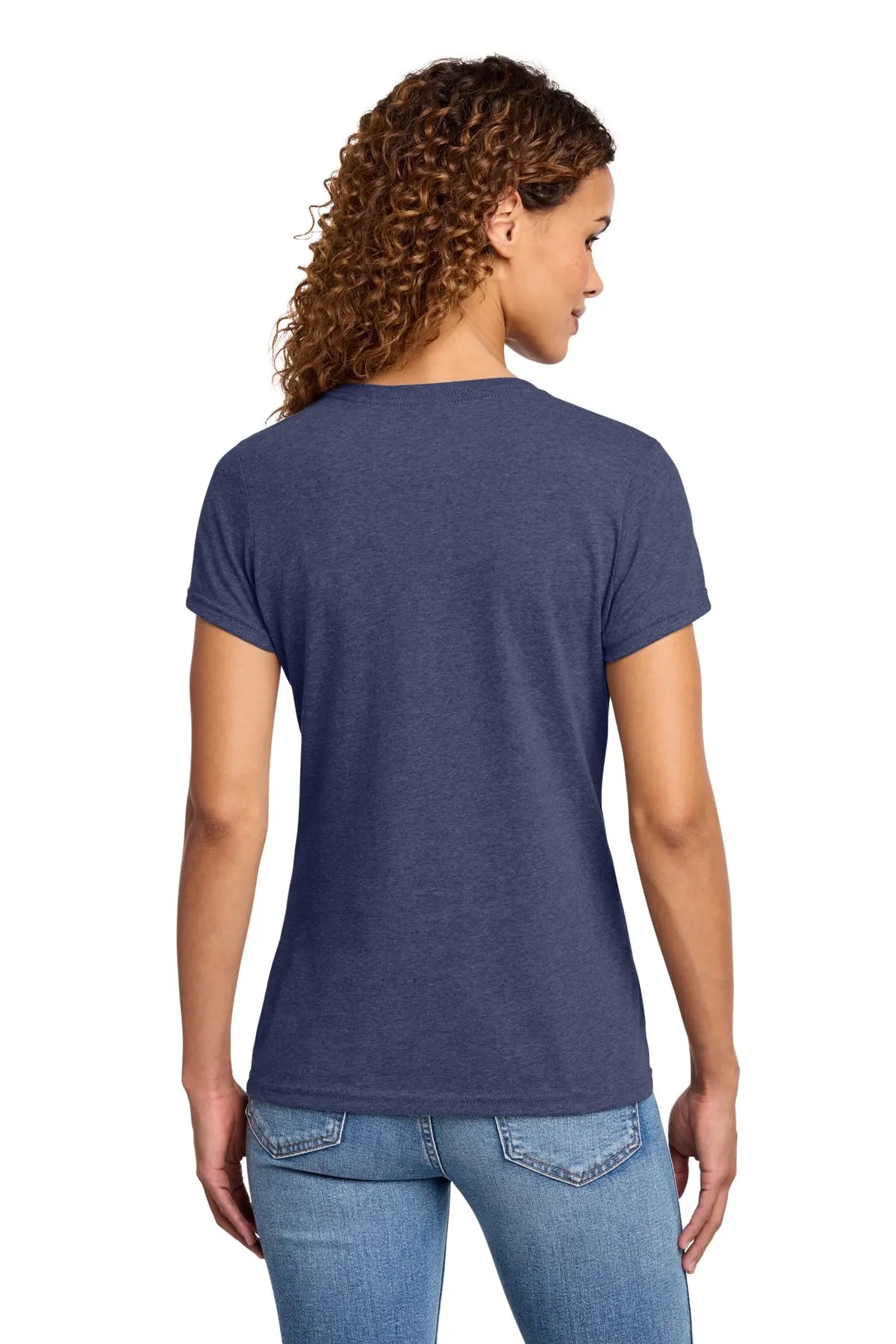 Port & Co™ Women's Fan Favorite™ Blend V-Neck Tee #LPC455V