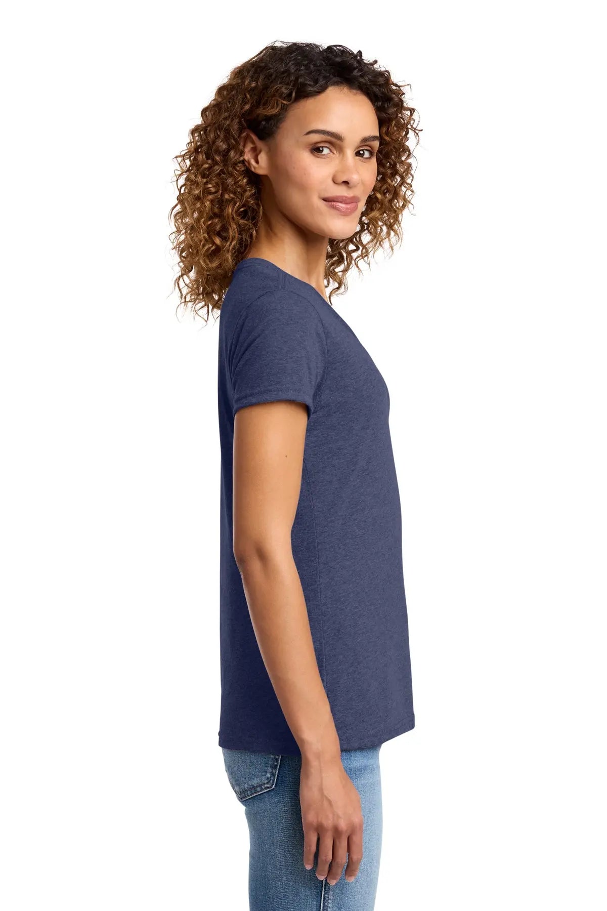 Port & Co™ Women's Fan Favorite™ Blend V-Neck Tee #LPC455V