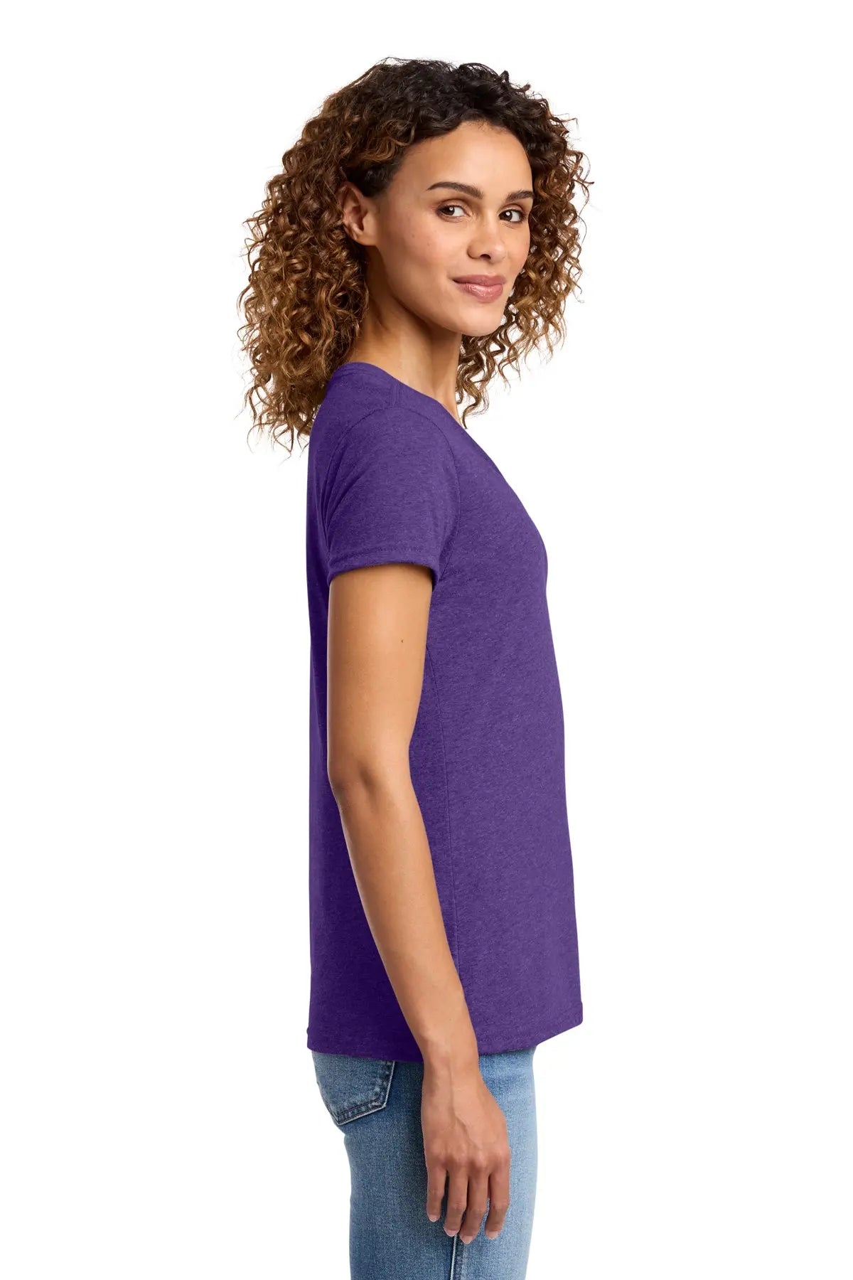 Port & Co™ Women's Fan Favorite™ Blend V-Neck Tee #LPC455V