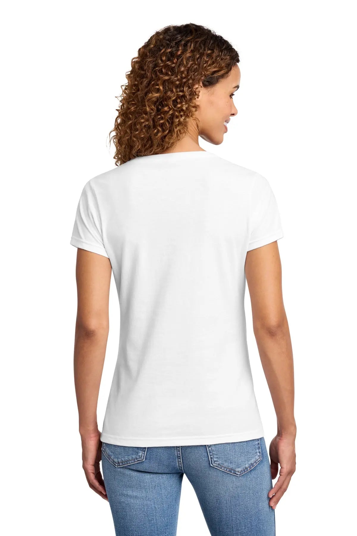 Port & Co™ Women's Fan Favorite™ Blend V-Neck Tee #LPC455V