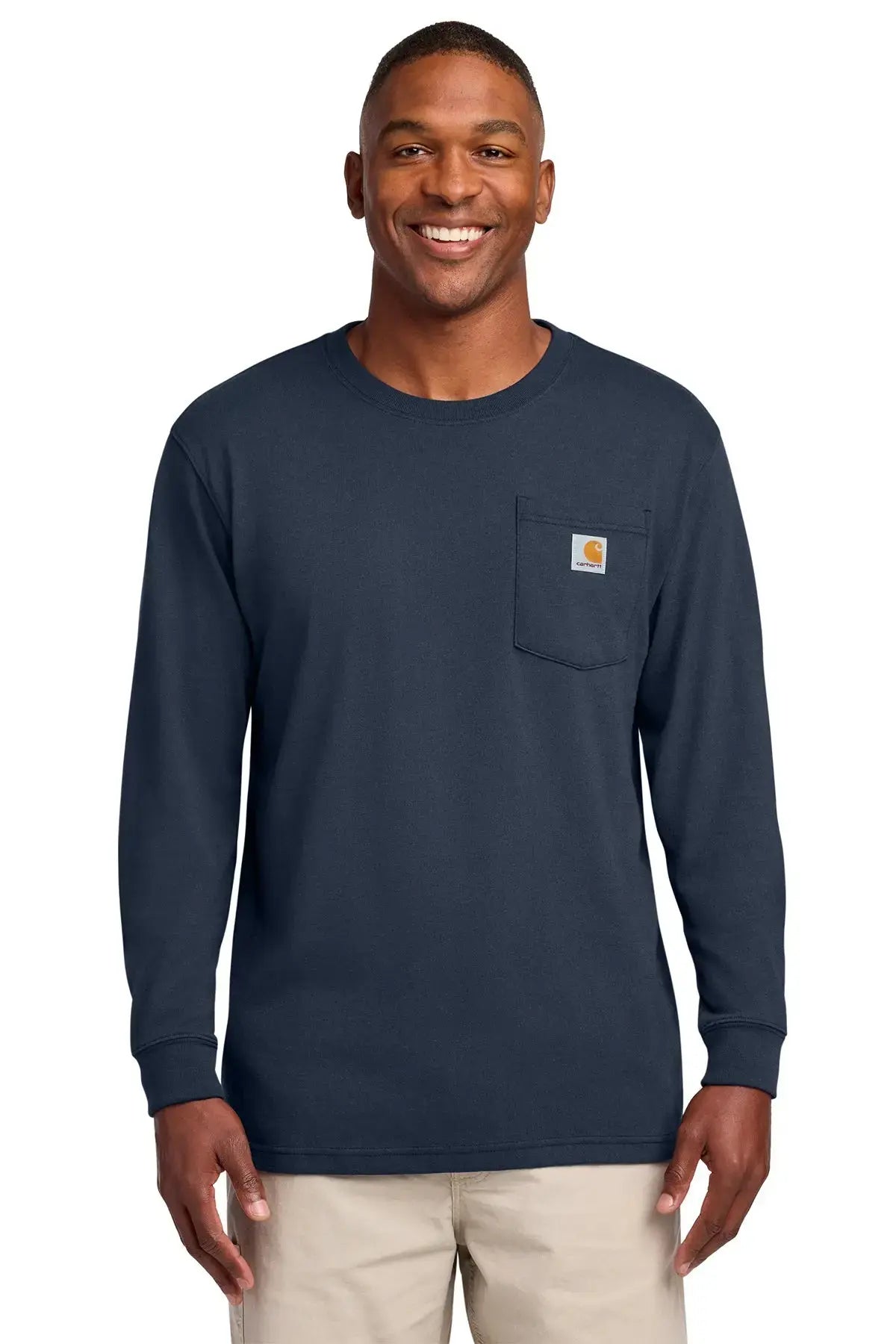 Carhartt® Workwear Pocket Long Sleeve T-Shirt #CTK126 Game Over Merch