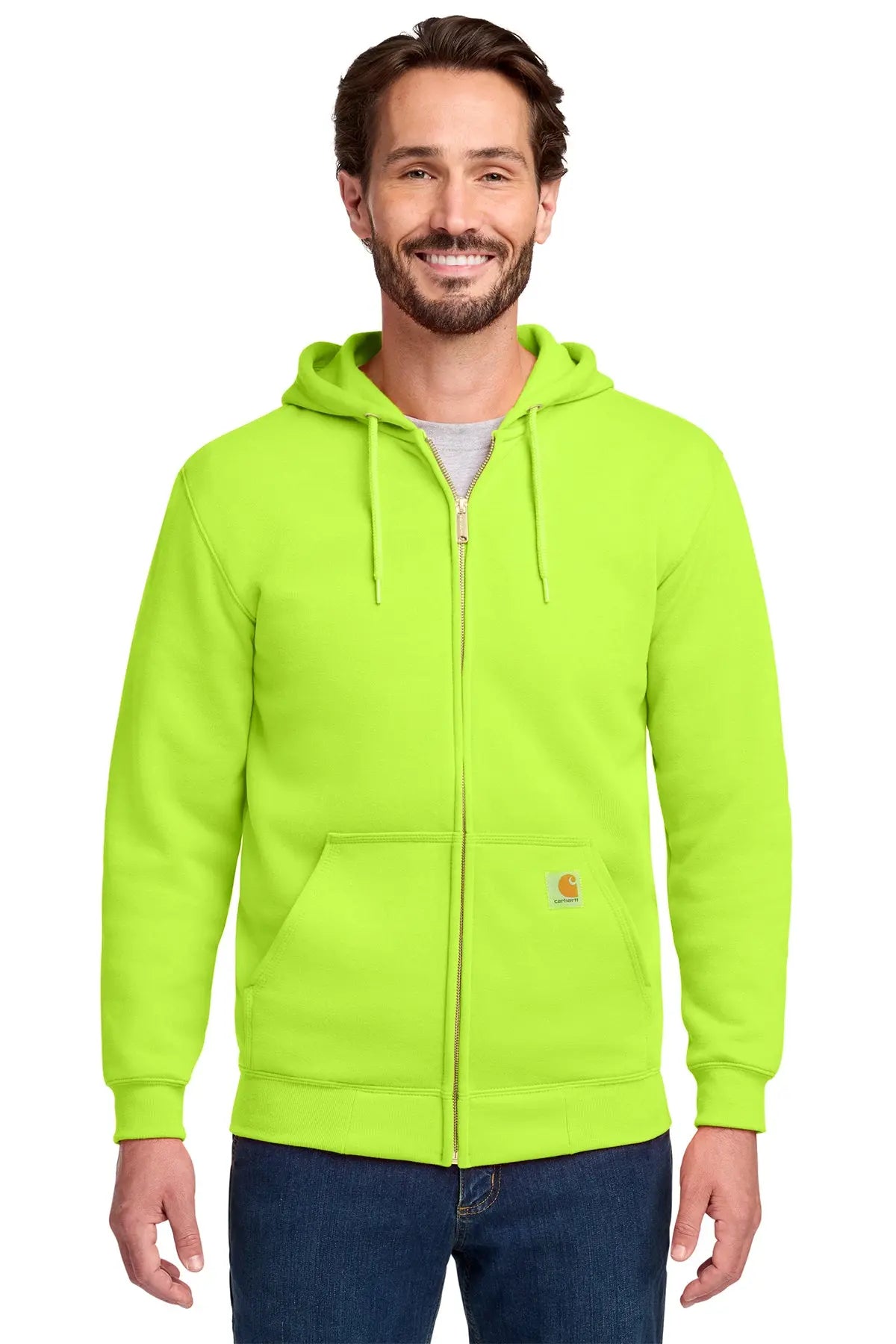 Carhartt® Midweight Hooded Zip-Front Sweatshirt #CTK122