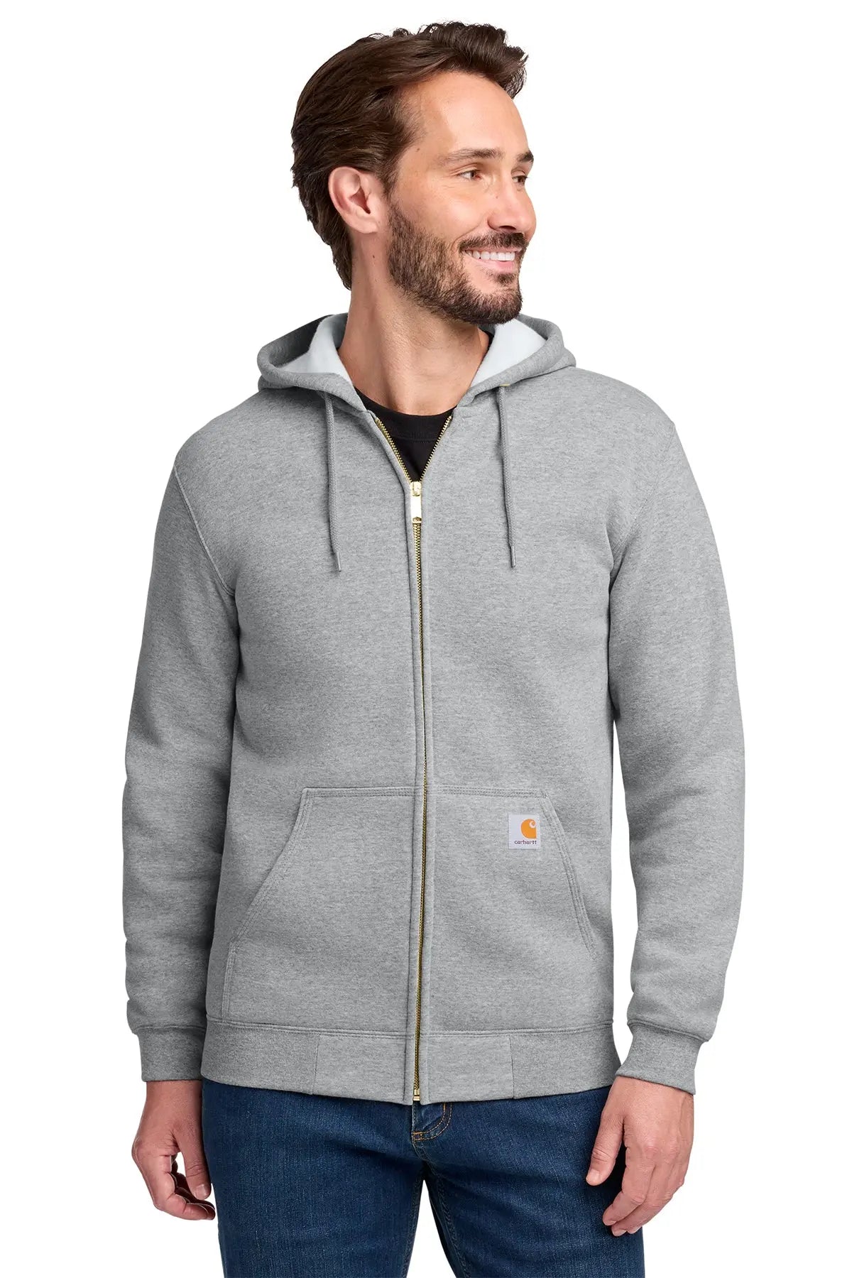 Carhartt® Midweight Hooded Zip-Front Sweatshirt #CTK122