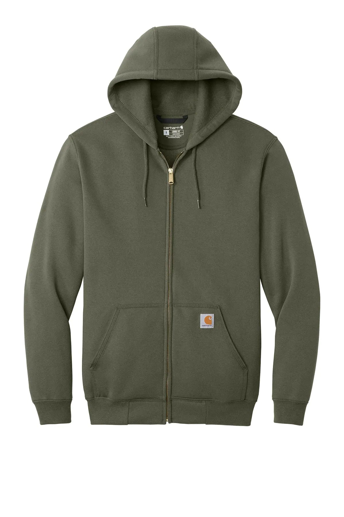 Carhartt® Midweight Hooded Zip-Front Sweatshirt #CTK122