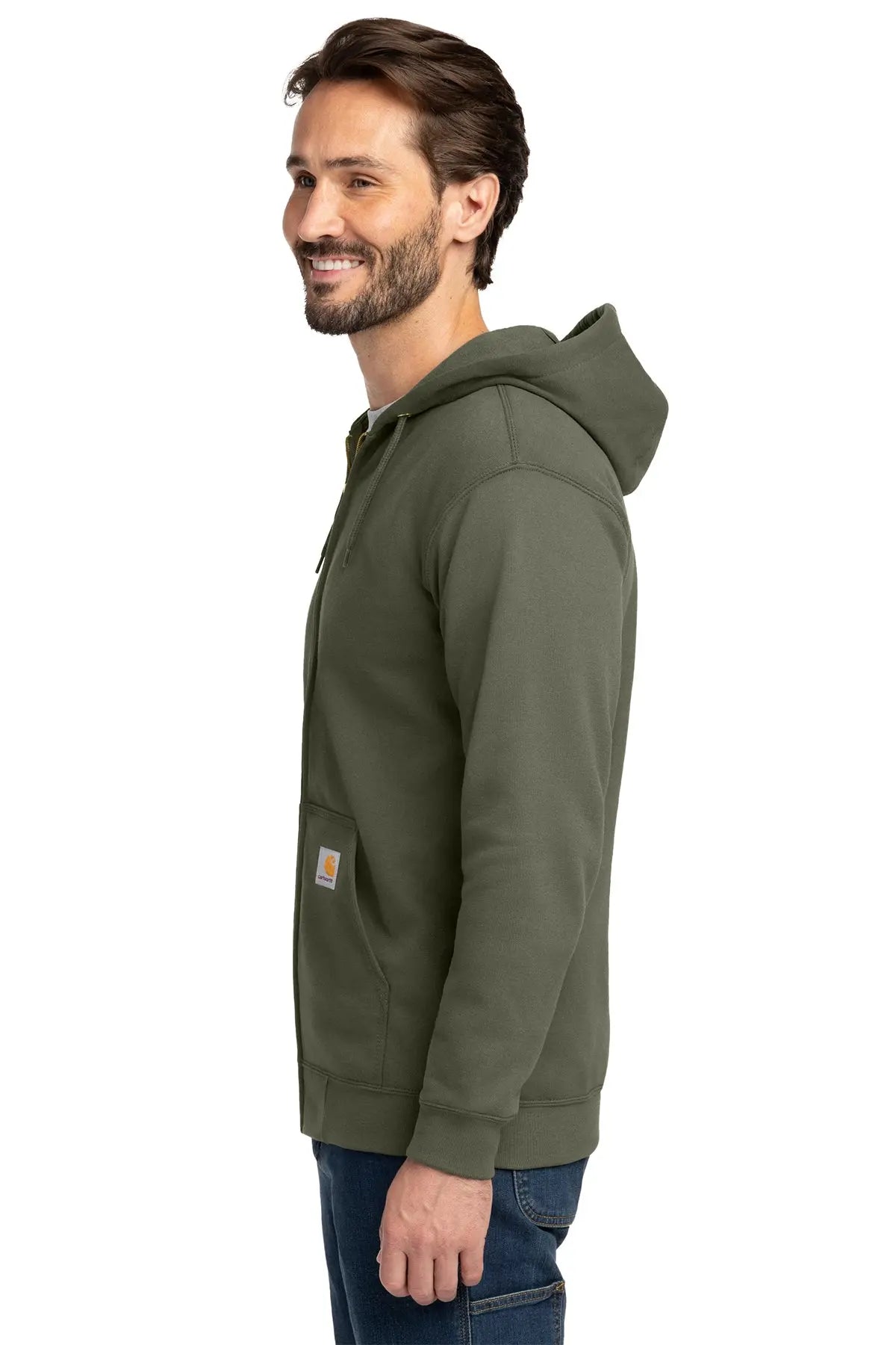 Carhartt® Midweight Hooded Zip-Front Sweatshirt #CTK122