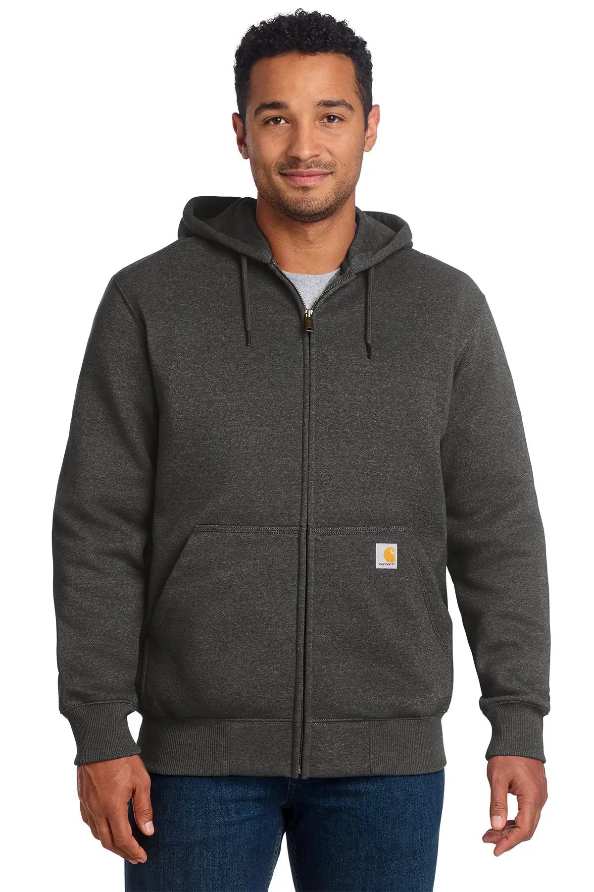 Carhartt® Rain Defender® Paxton Heavyweight Hooded Zip-Front Sweatshirt #CT100614