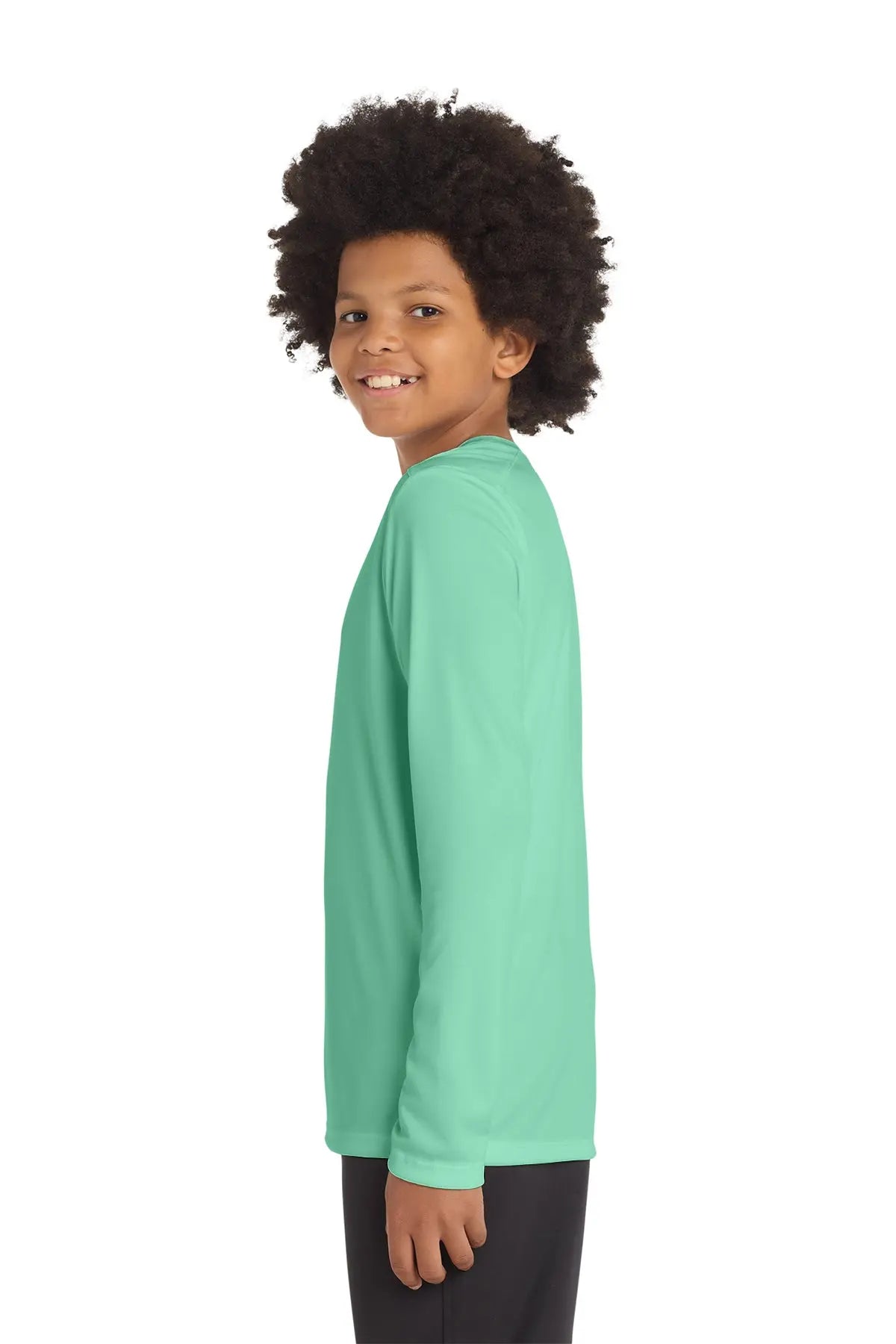 Sport-Tek® Youth Posi-UV® Pro Long Sleeve Tee #YST420LS