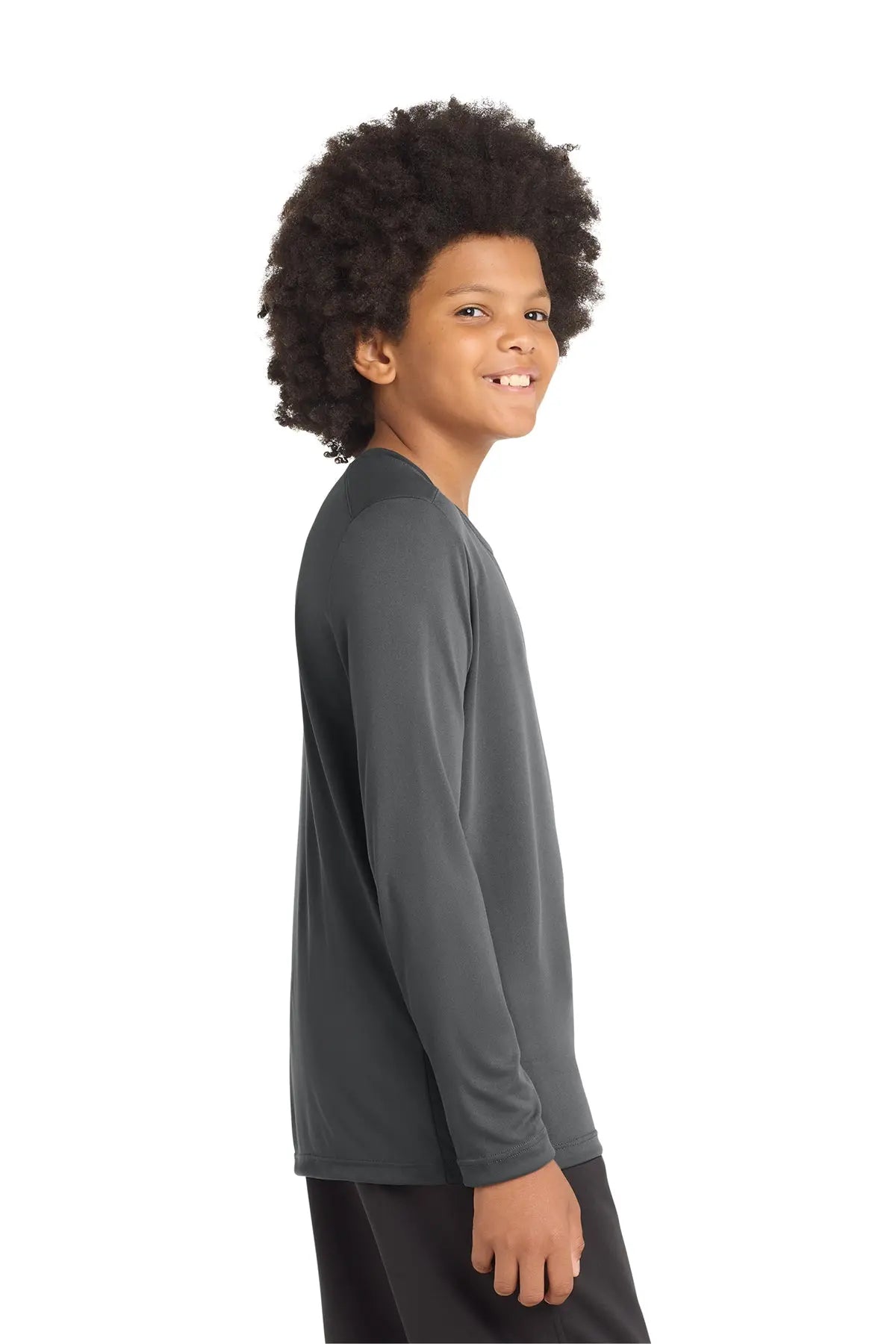 Sport-Tek® Youth Posi-UV® Pro Long Sleeve Tee #YST420LS