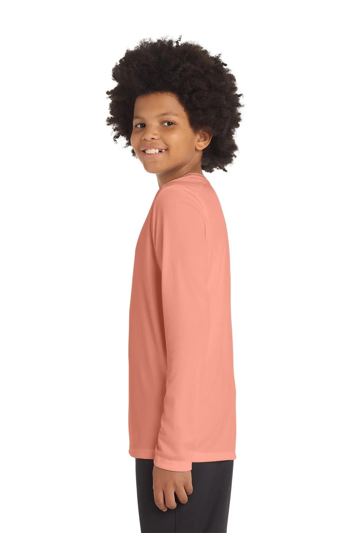 Sport-Tek® Youth Posi-UV® Pro Long Sleeve Tee #YST420LS