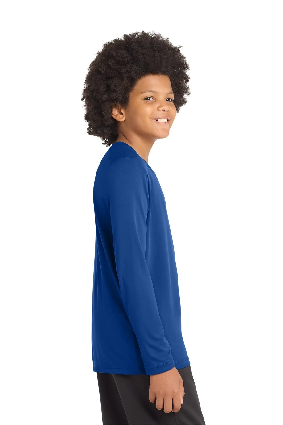 Sport-Tek® Youth Posi-UV® Pro Long Sleeve Tee #YST420LS