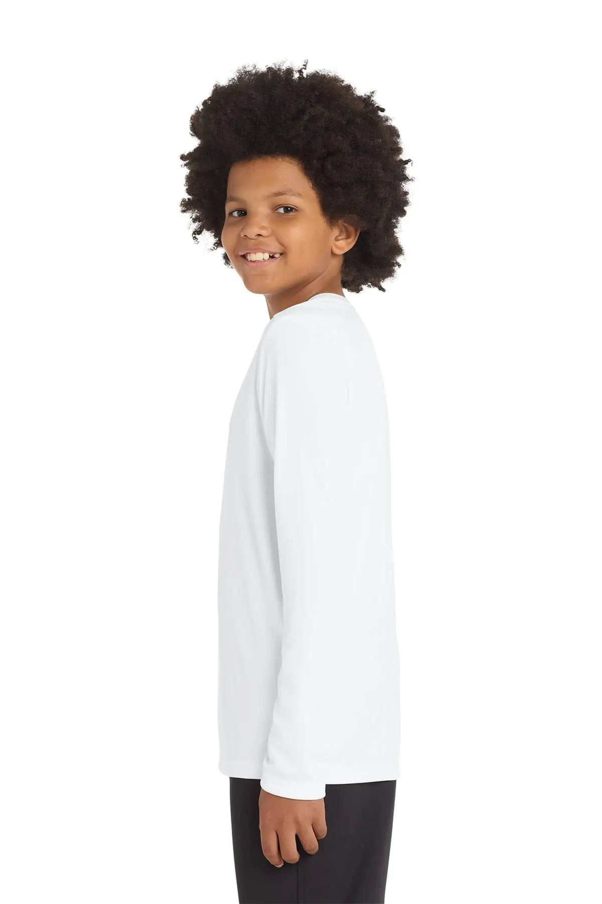Sport-Tek® Youth Posi-UV® Pro Long Sleeve Tee #YST420LS