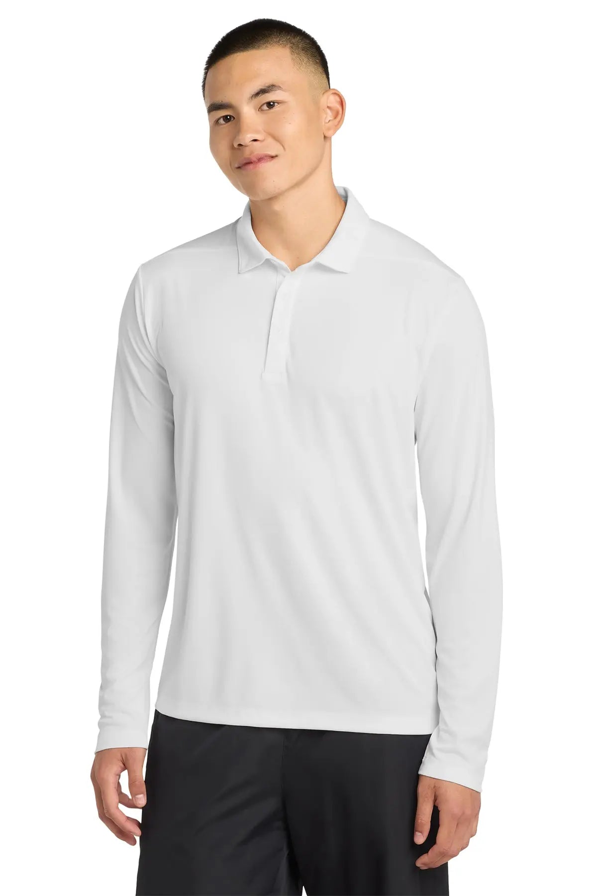 Sport-Tek ® Posi-UV® Pro Long Sleeve Polo #ST520LSGame Over Merch