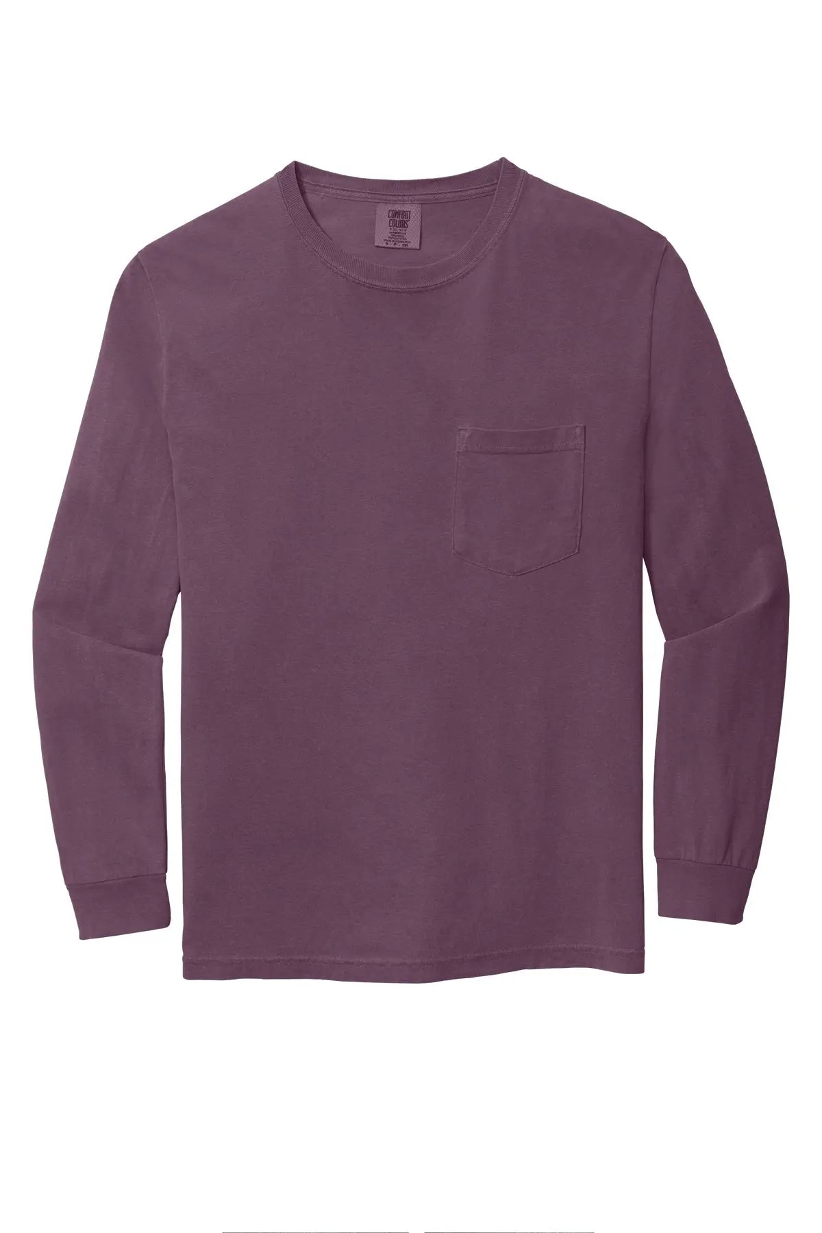 Comfort Colors® Heavyweight Ring Spun Long Sleeve Pocket Tee #4410