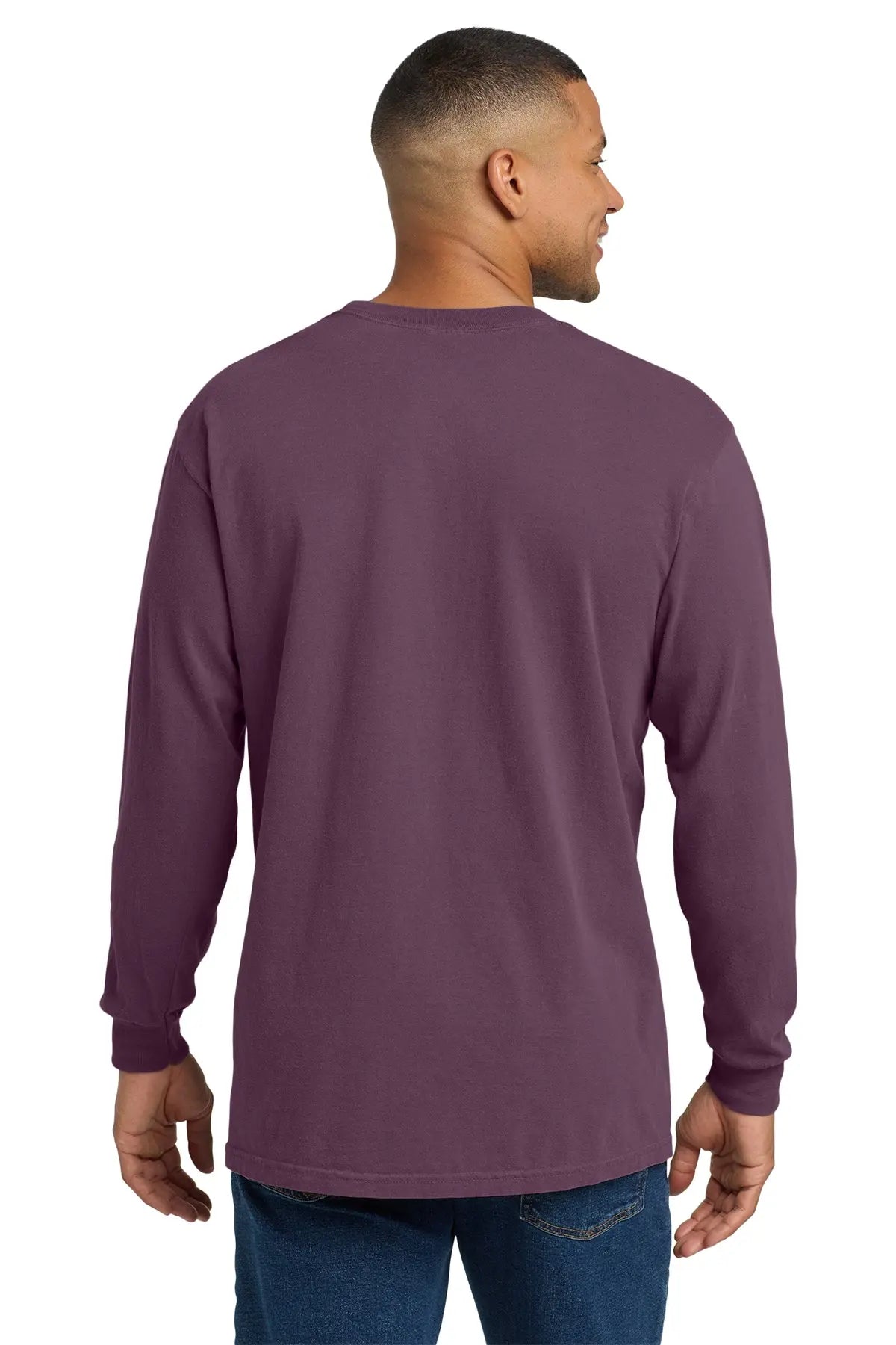 Comfort Colors® Heavyweight Ring Spun Long Sleeve Pocket Tee #4410