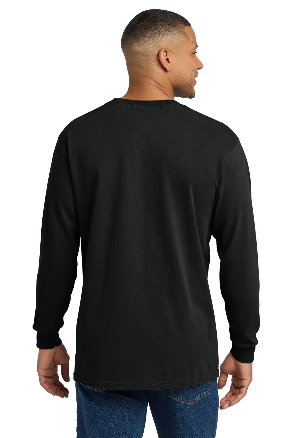 Comfort Colors® Heavyweight Ring Spun Long Sleeve Pocket Tee #4410