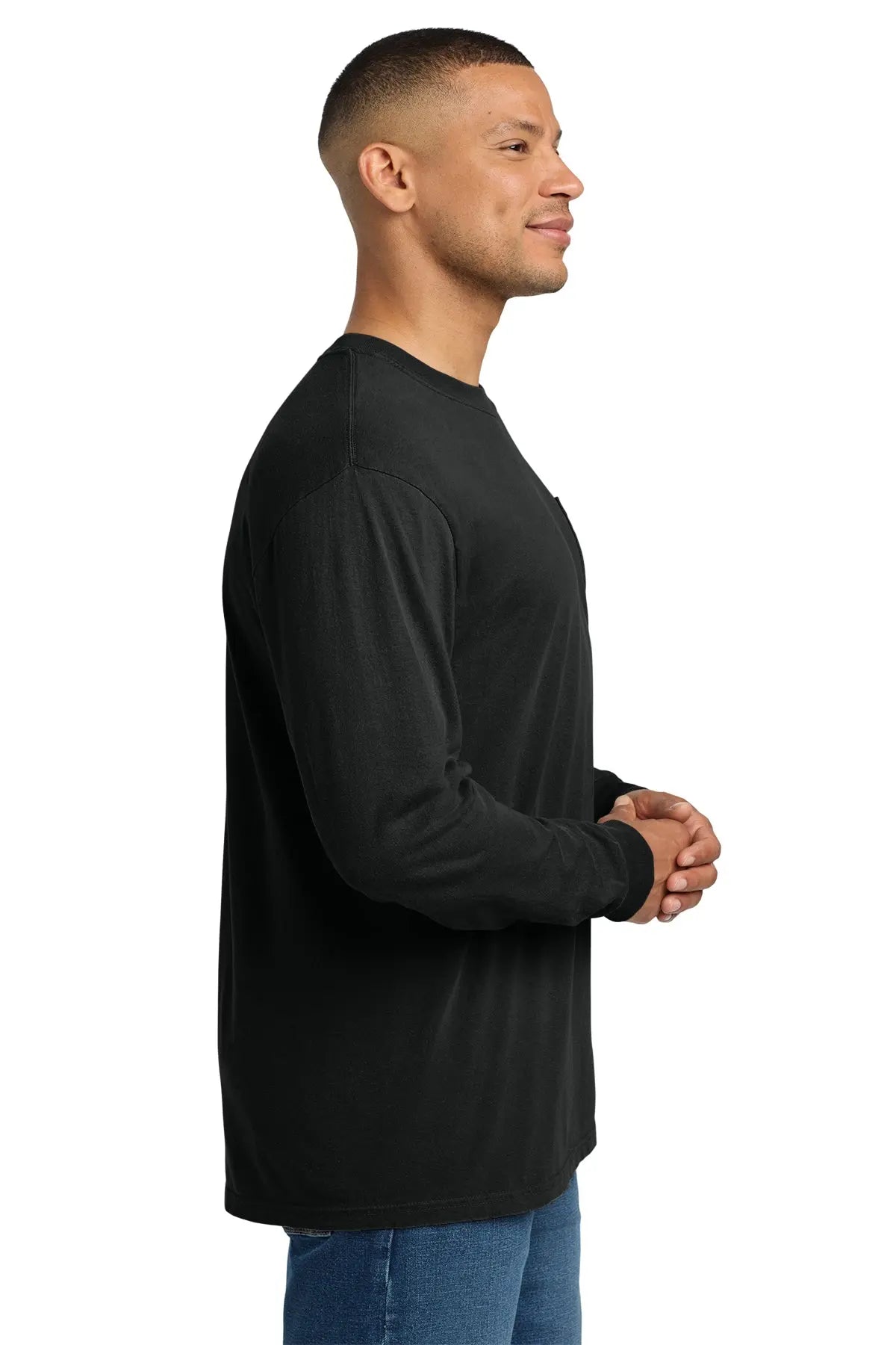 Comfort Colors® Heavyweight Ring Spun Long Sleeve Pocket Tee #4410