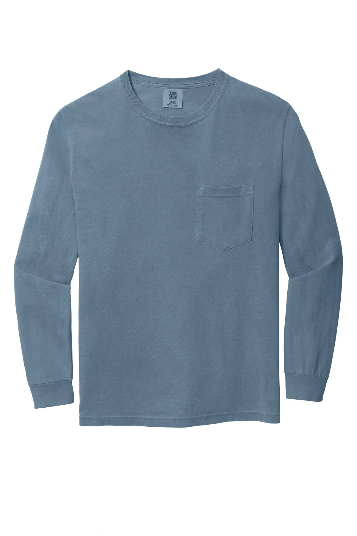 Comfort Colors® Heavyweight Ring Spun Long Sleeve Pocket Tee #4410