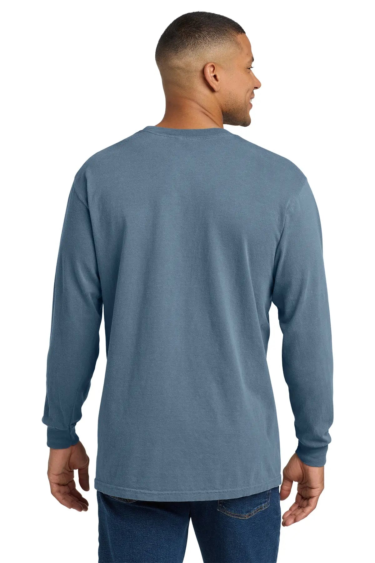 Comfort Colors® Heavyweight Ring Spun Long Sleeve Pocket Tee #4410