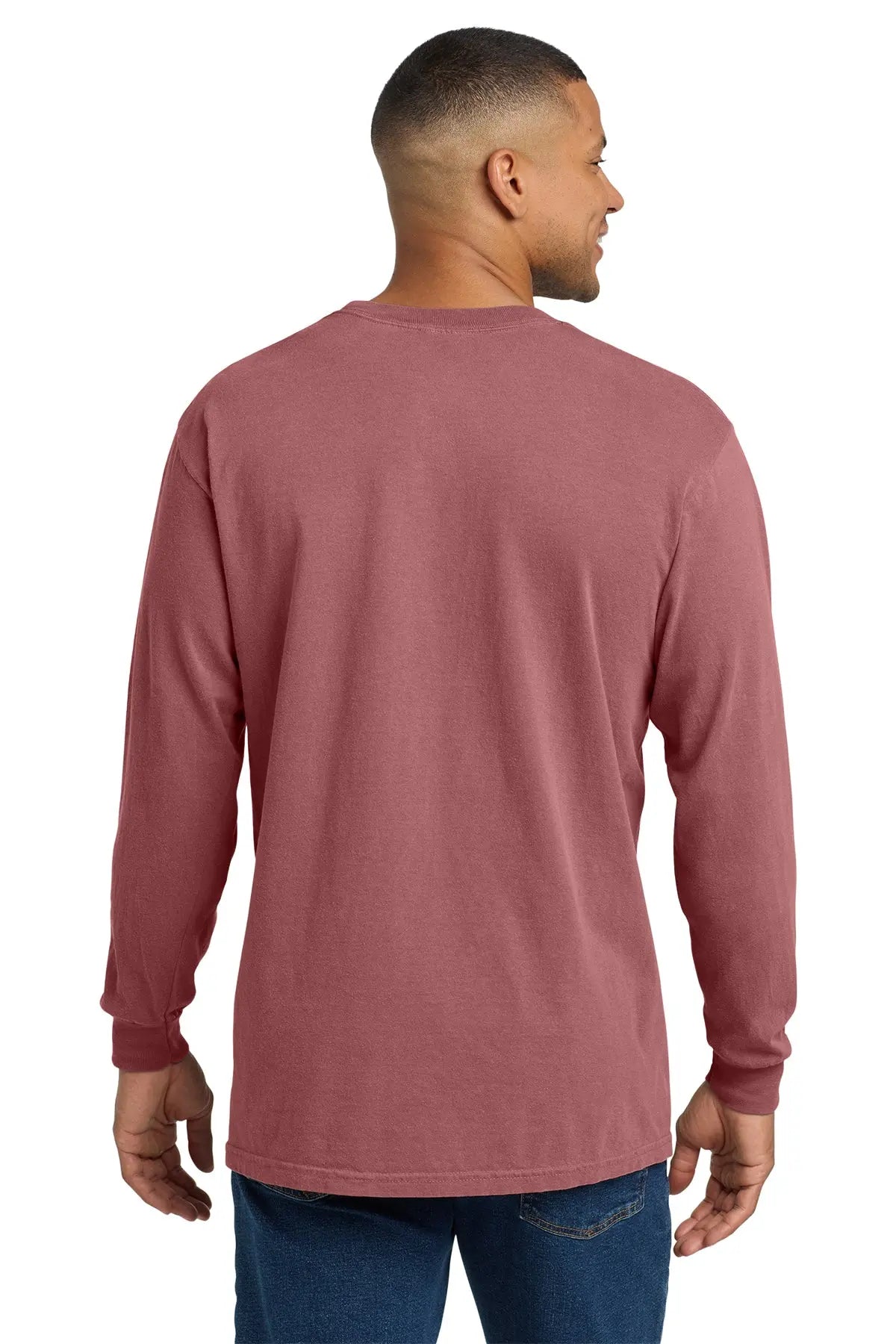 Comfort Colors® Heavyweight Ring Spun Long Sleeve Pocket Tee #4410