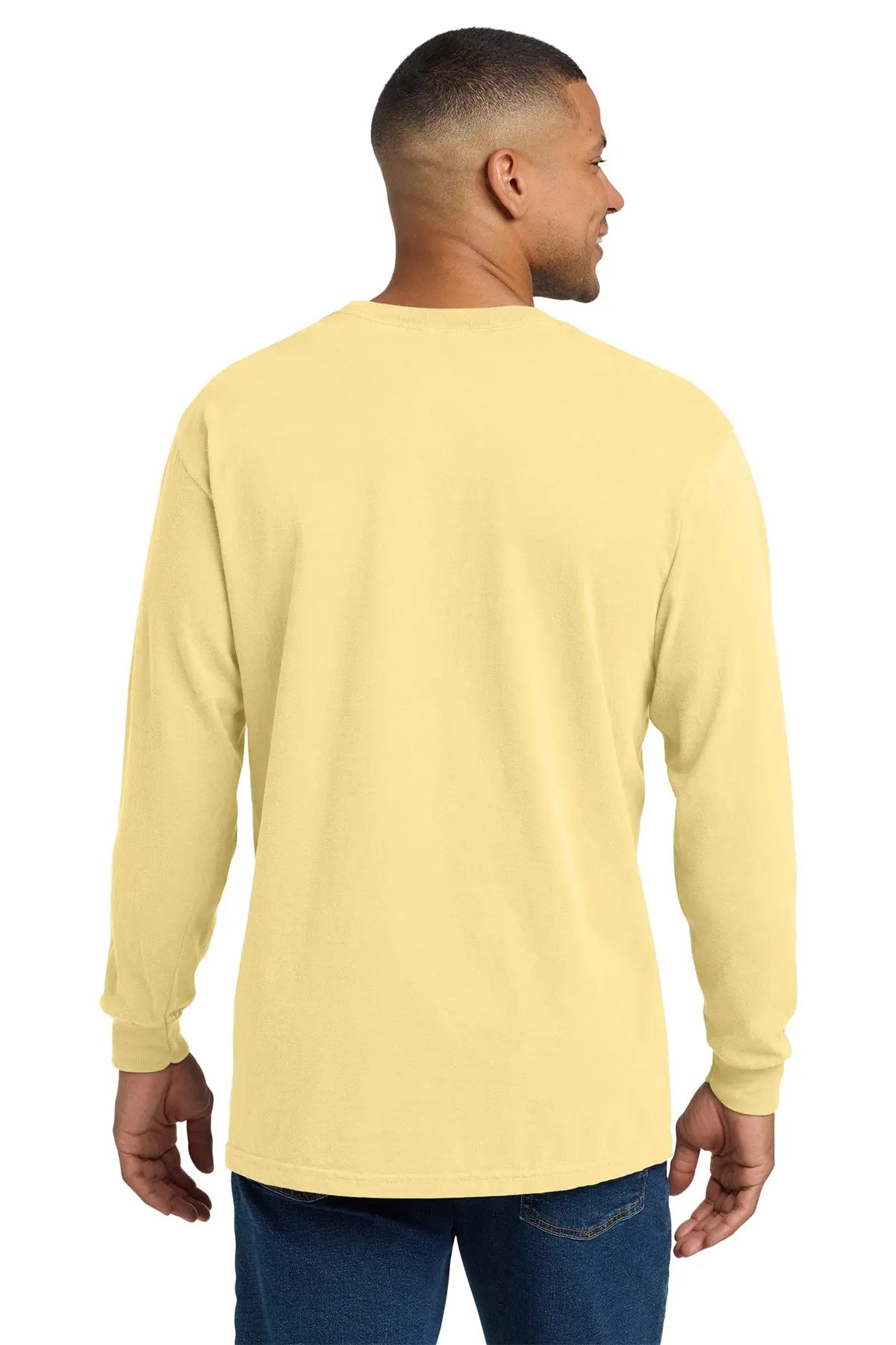 Comfort Colors® Heavyweight Ring Spun Long Sleeve Pocket Tee #4410