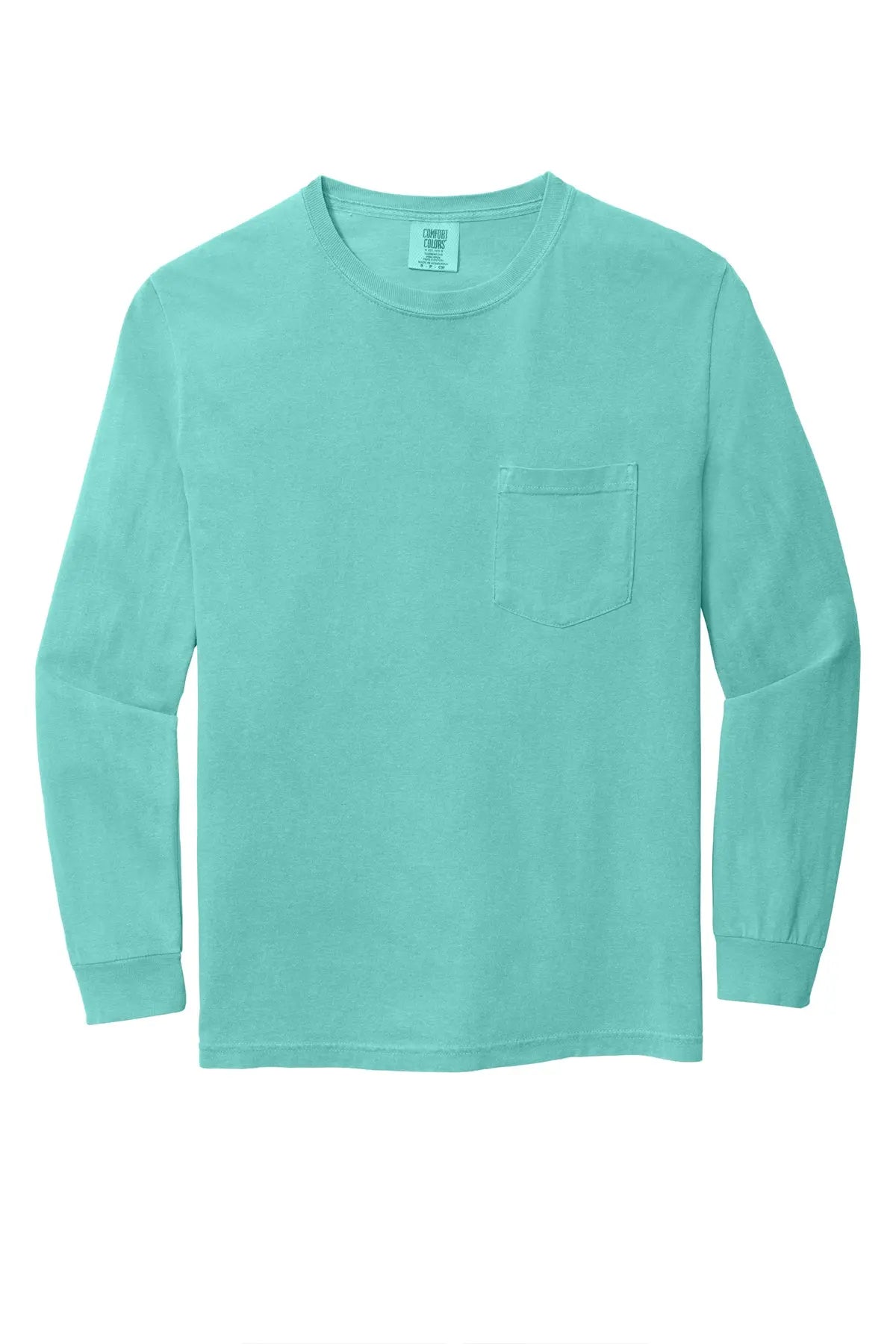 Comfort Colors® Heavyweight Ring Spun Long Sleeve Pocket Tee #4410