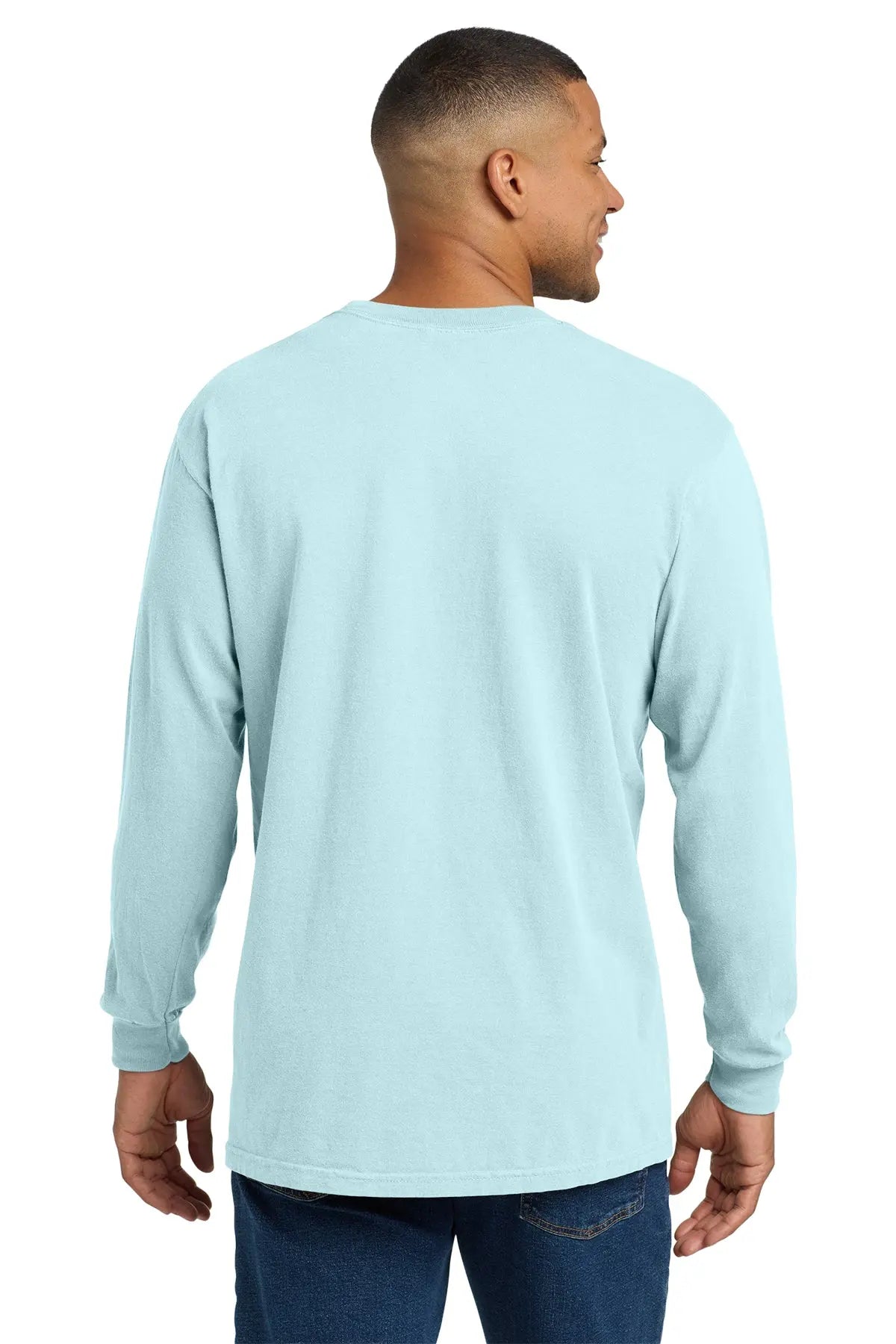 Comfort Colors® Heavyweight Ring Spun Long Sleeve Pocket Tee #4410