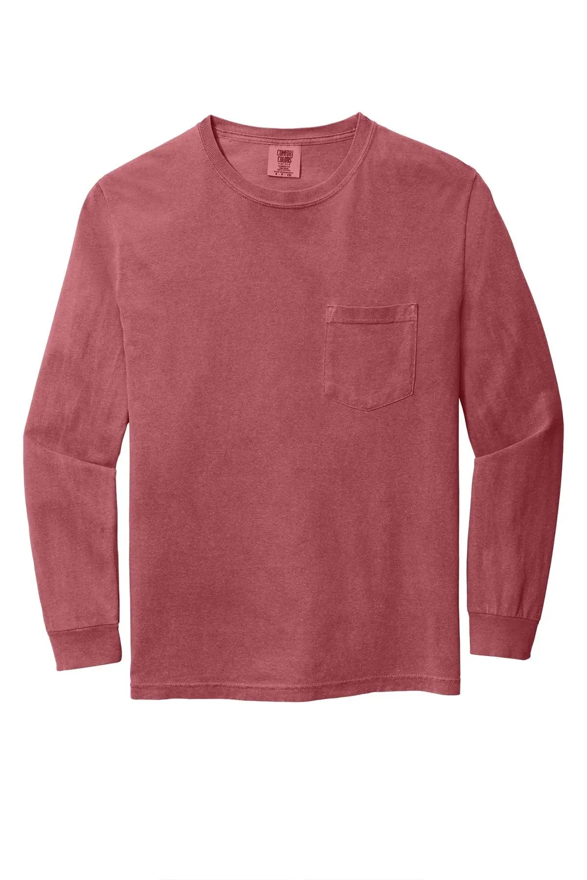 Comfort Colors® Heavyweight Ring Spun Long Sleeve Pocket Tee #4410 Game Over Merch