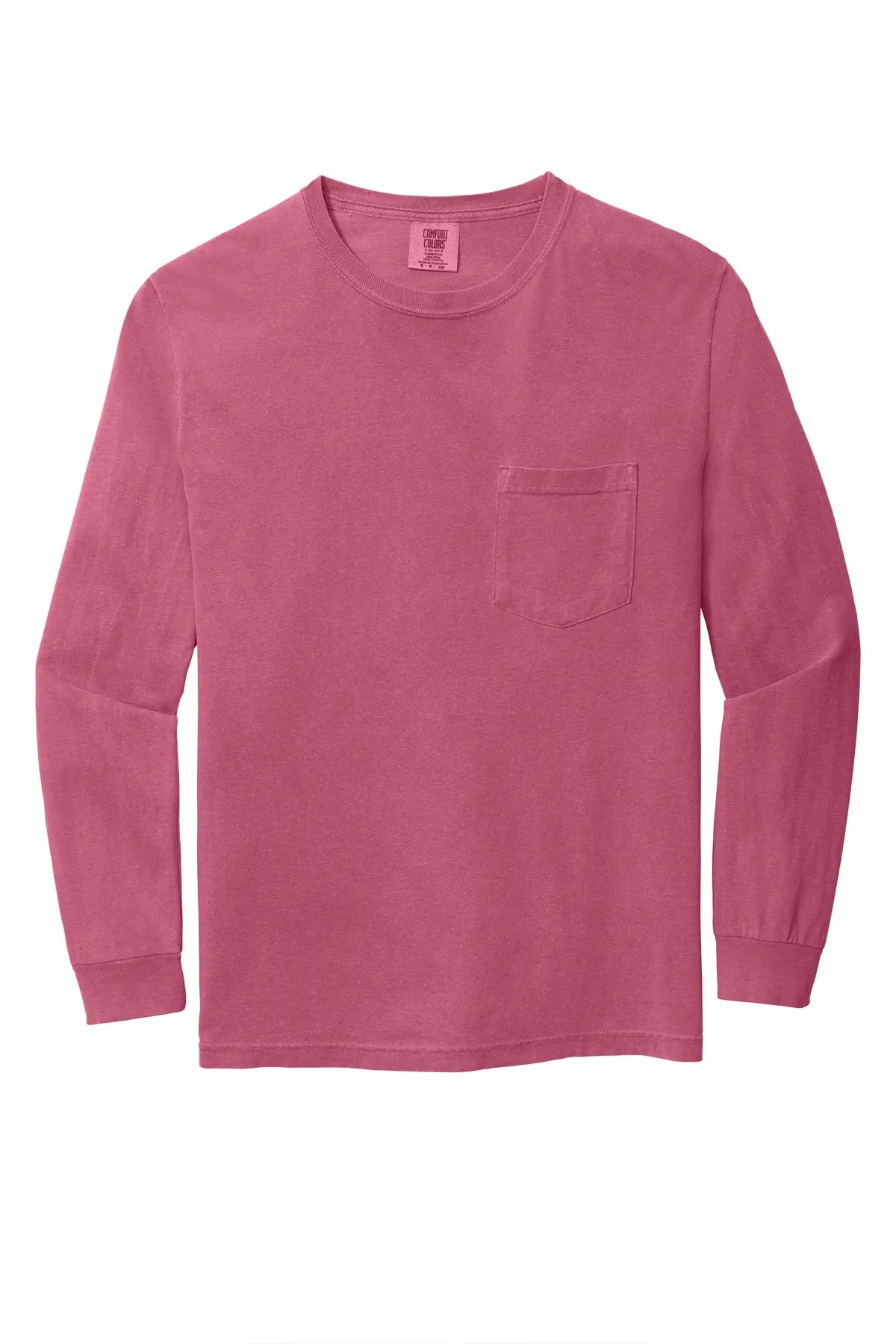 Comfort Colors® Heavyweight Ring Spun Long Sleeve Pocket Tee #4410