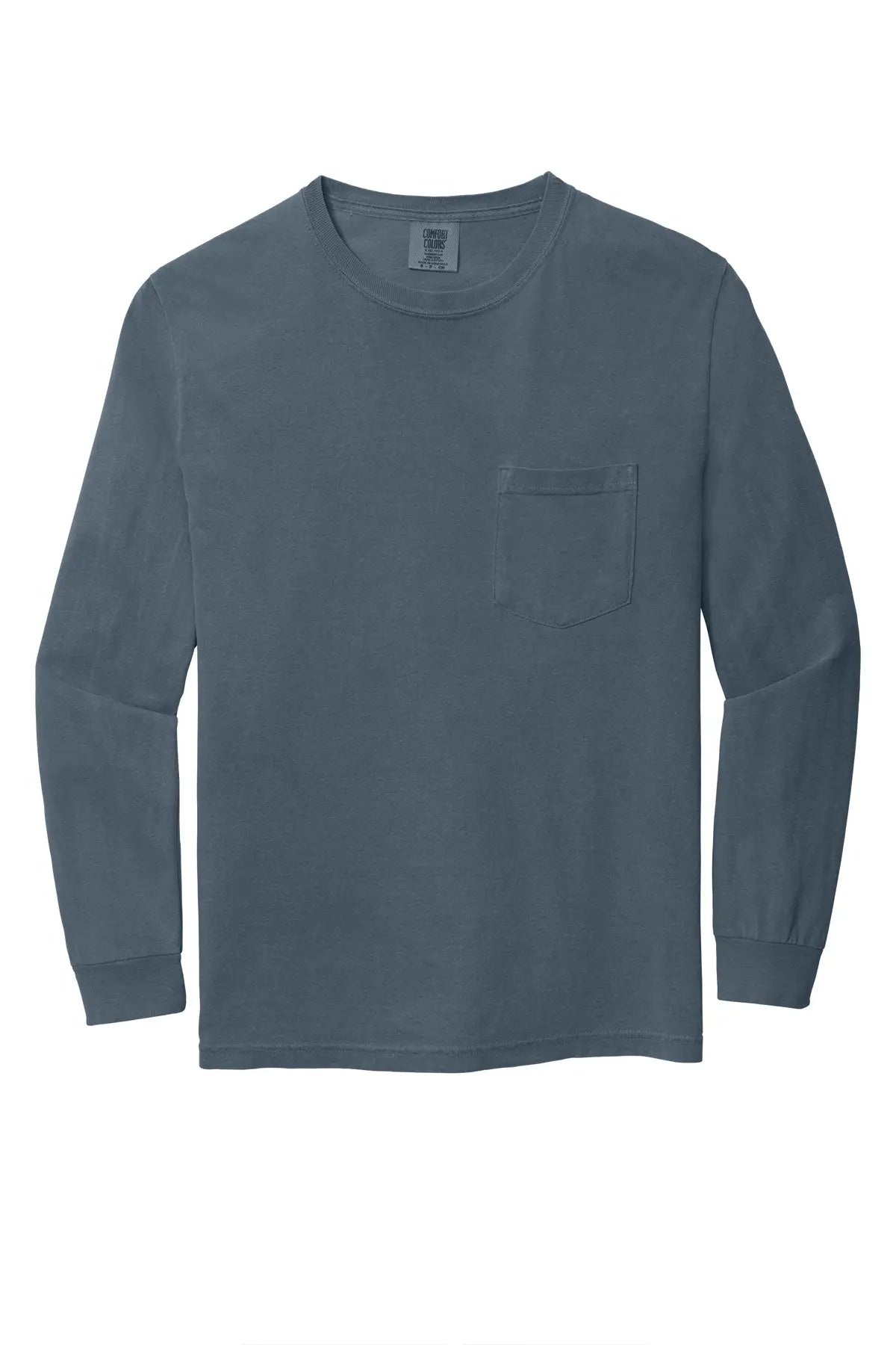Comfort Colors® Heavyweight Ring Spun Long Sleeve Pocket Tee #4410
