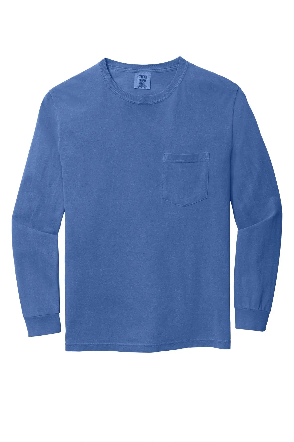 Comfort Colors® Heavyweight Ring Spun Long Sleeve Pocket Tee #4410