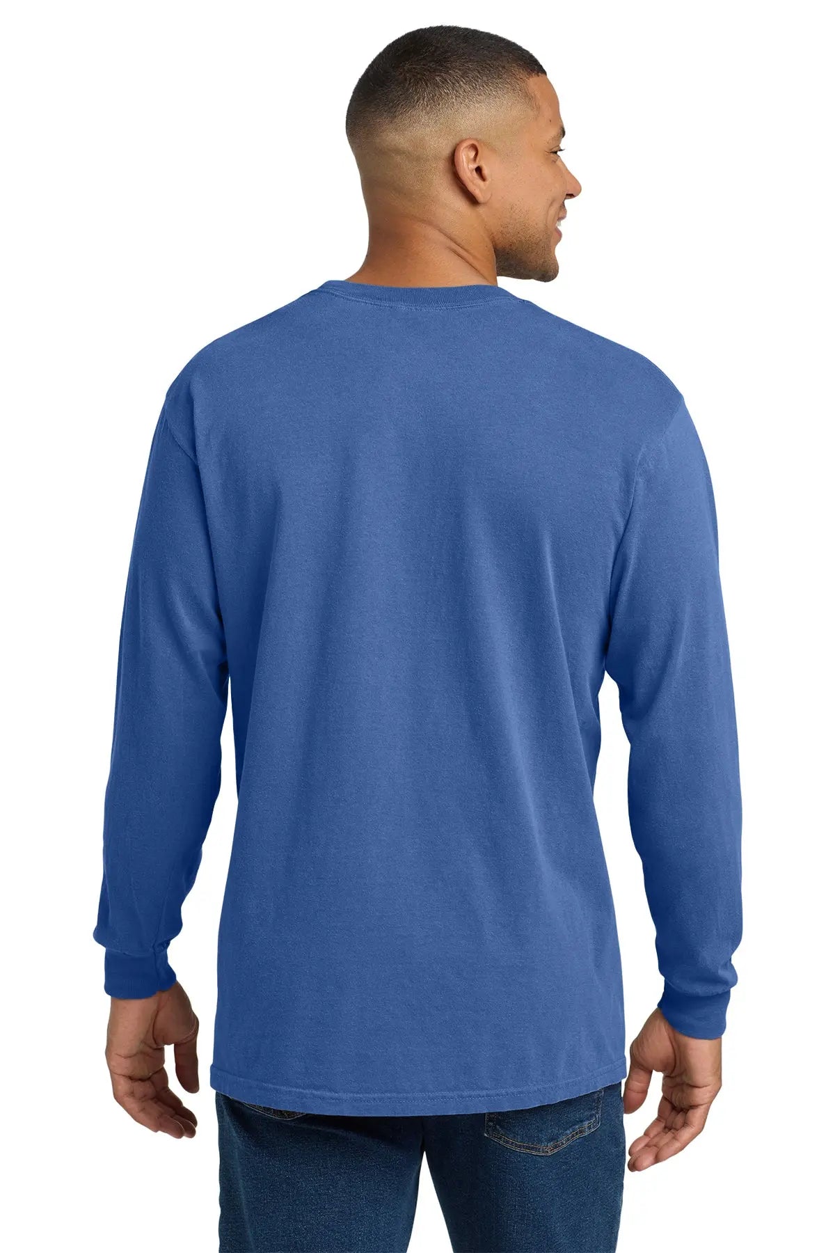 Comfort Colors® Heavyweight Ring Spun Long Sleeve Pocket Tee #4410