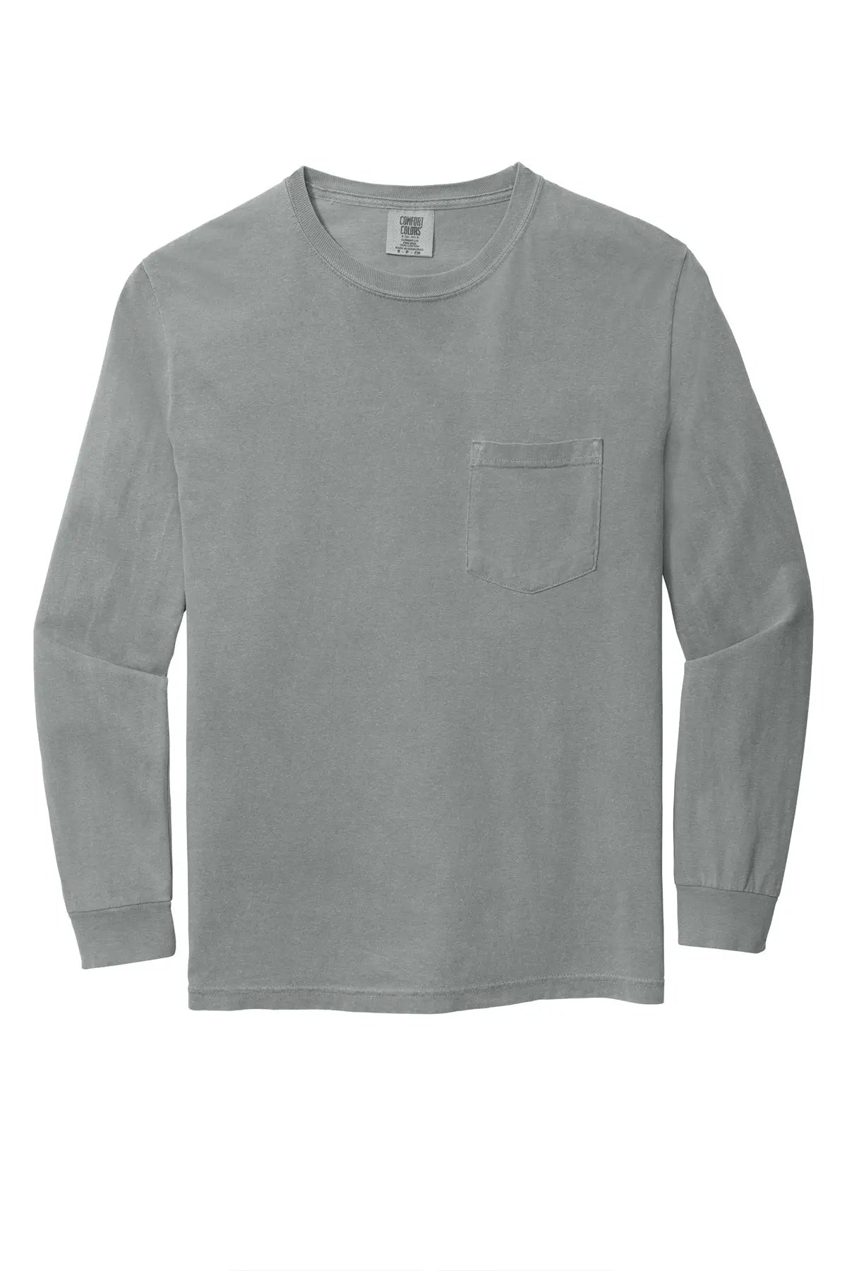 Comfort Colors® Heavyweight Ring Spun Long Sleeve Pocket Tee #4410