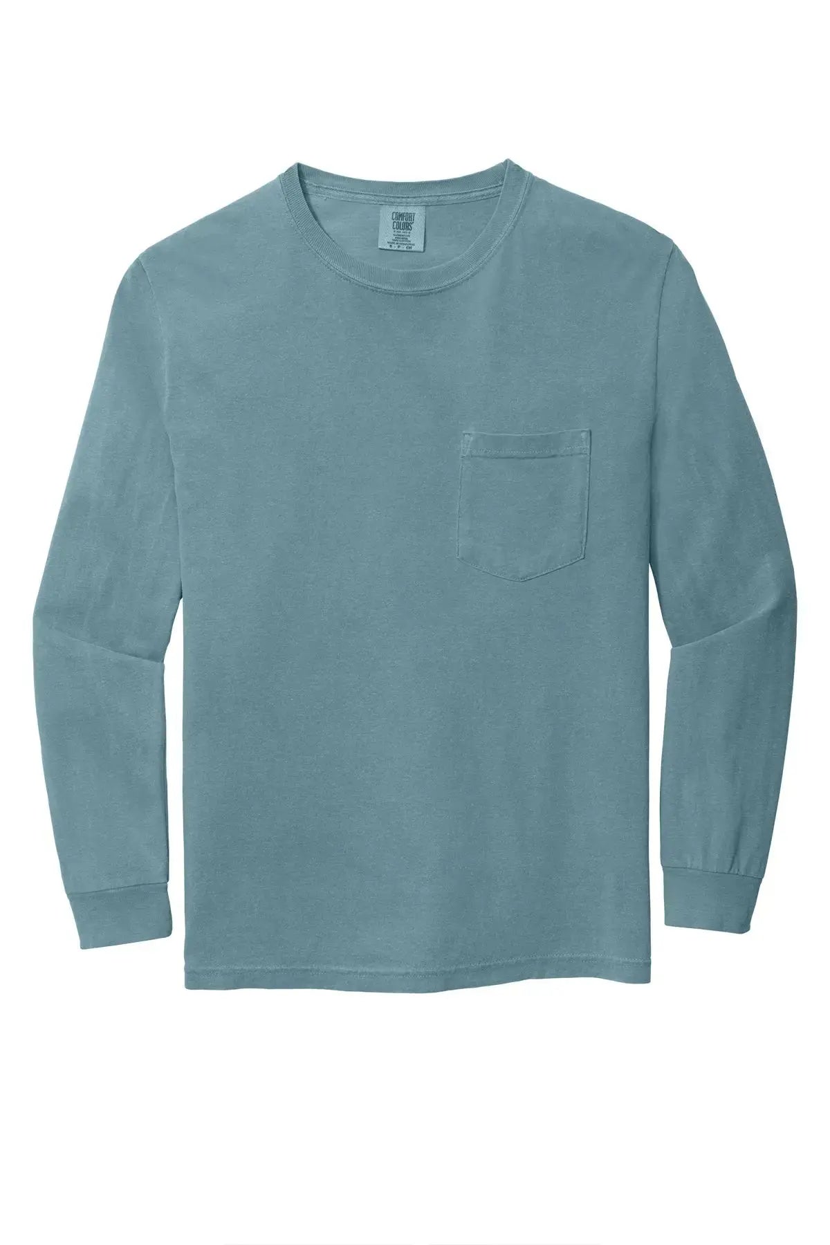 Comfort Colors® Heavyweight Ring Spun Long Sleeve Pocket Tee #4410 Game Over Merch