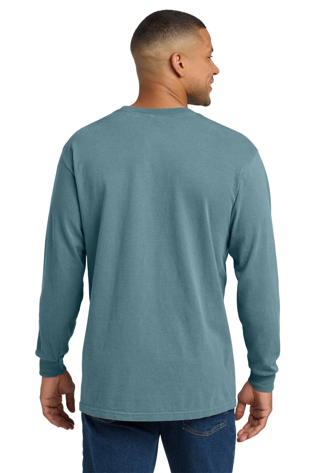 Comfort Colors® Heavyweight Ring Spun Long Sleeve Pocket Tee #4410