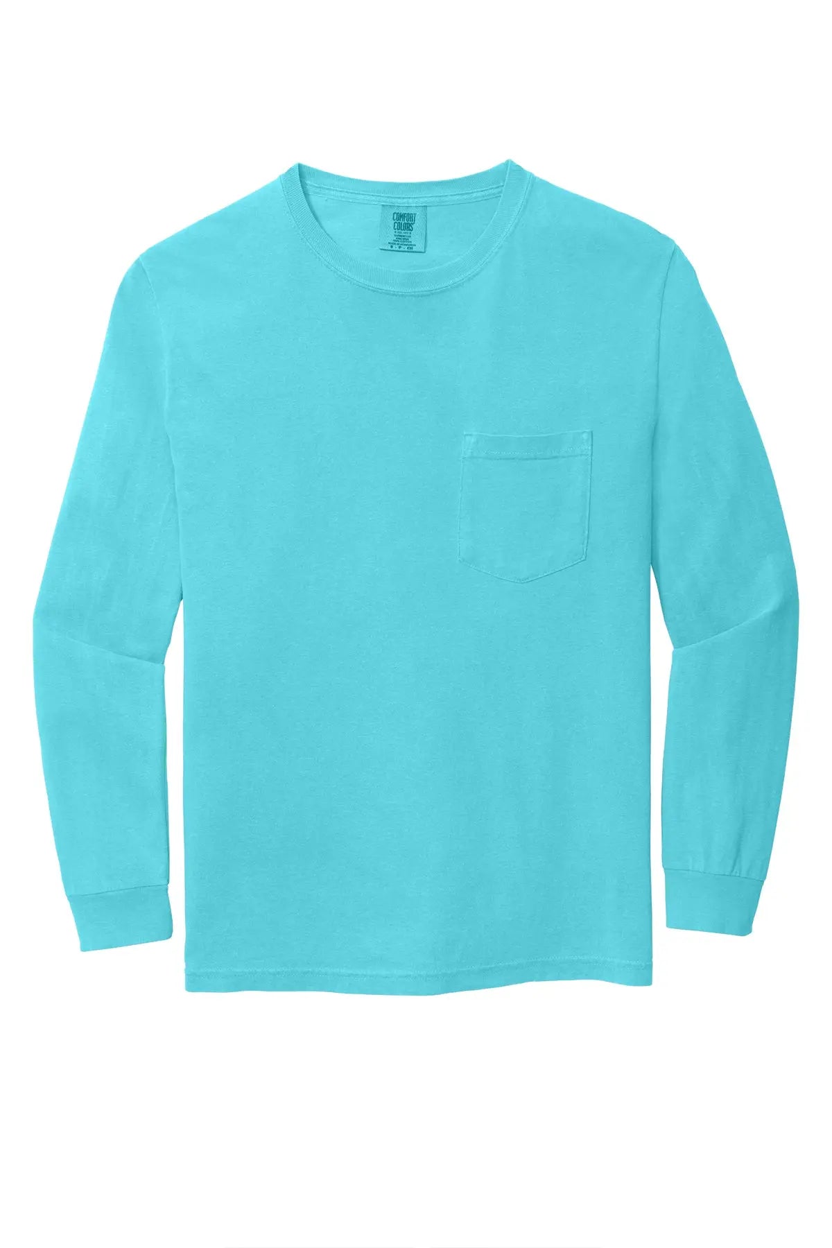 Comfort Colors® Heavyweight Ring Spun Long Sleeve Pocket Tee #4410
